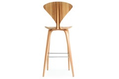 Cherner Bar Stool with Wood Base