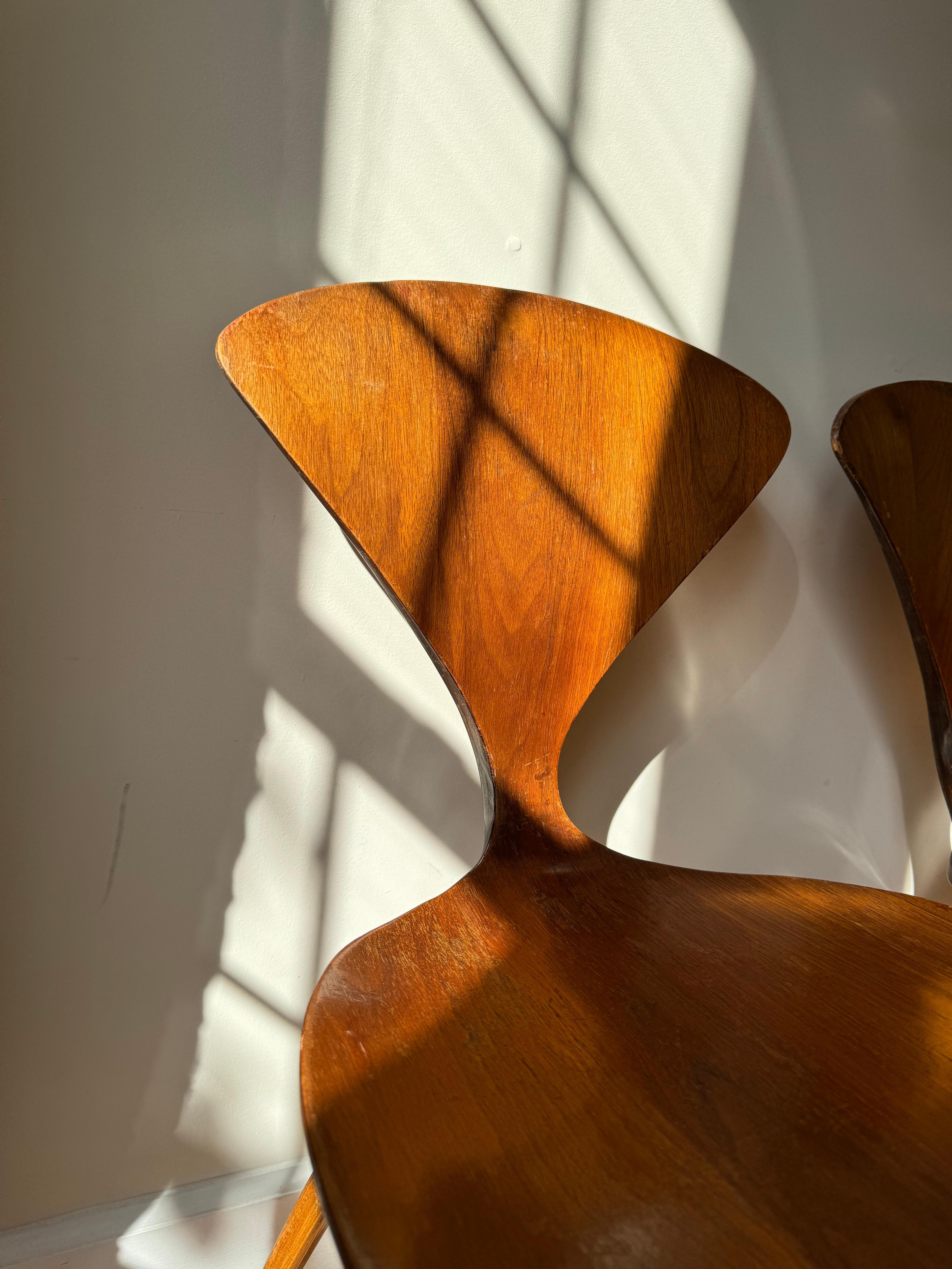 Cherner Side Chair by Norman Cherner for Plycraft For Sale 6