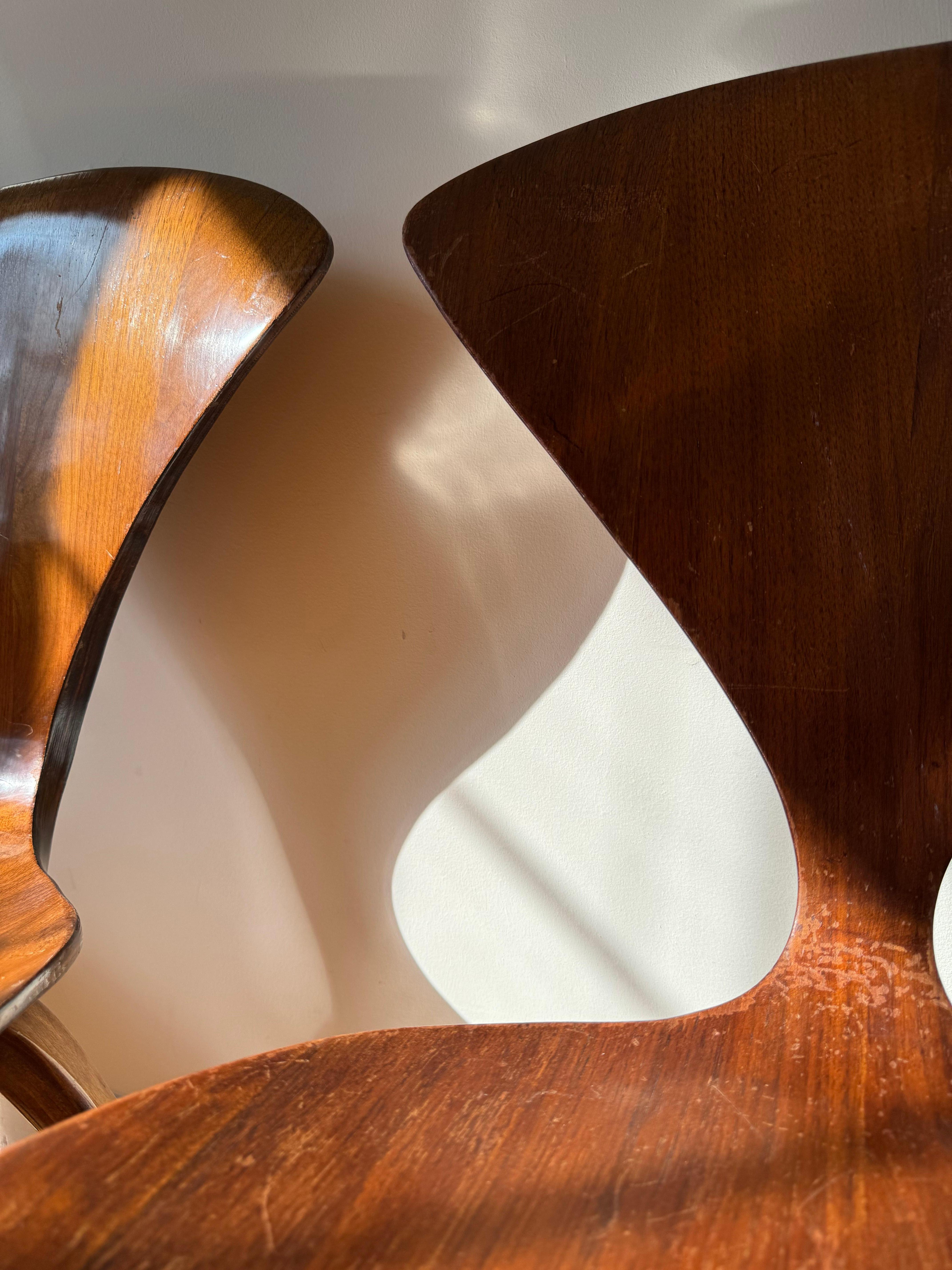 Cherner Side Chair by Norman Cherner for Plycraft For Sale 8
