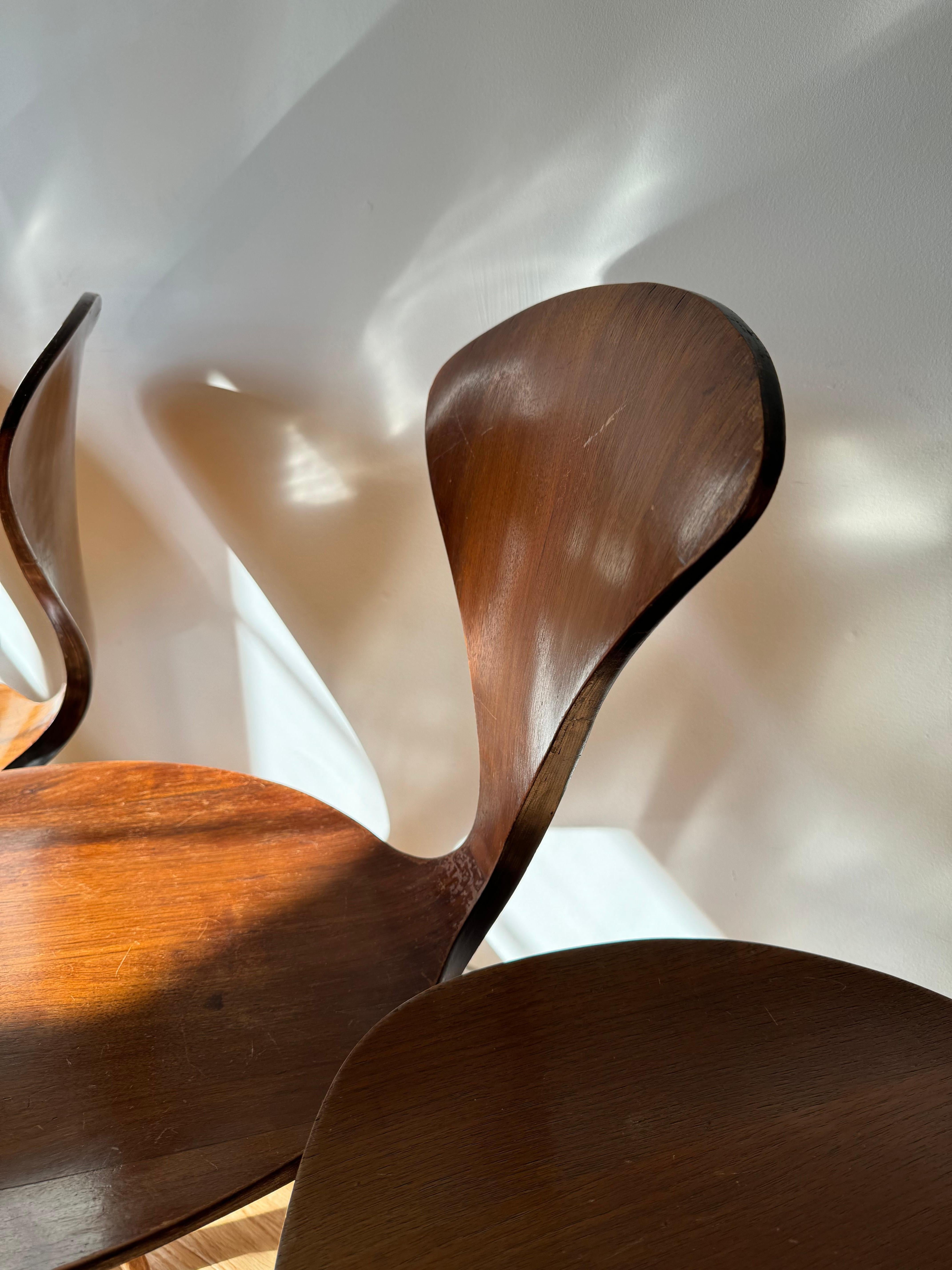 Cherner Side Chair by Norman Cherner for Plycraft For Sale 9