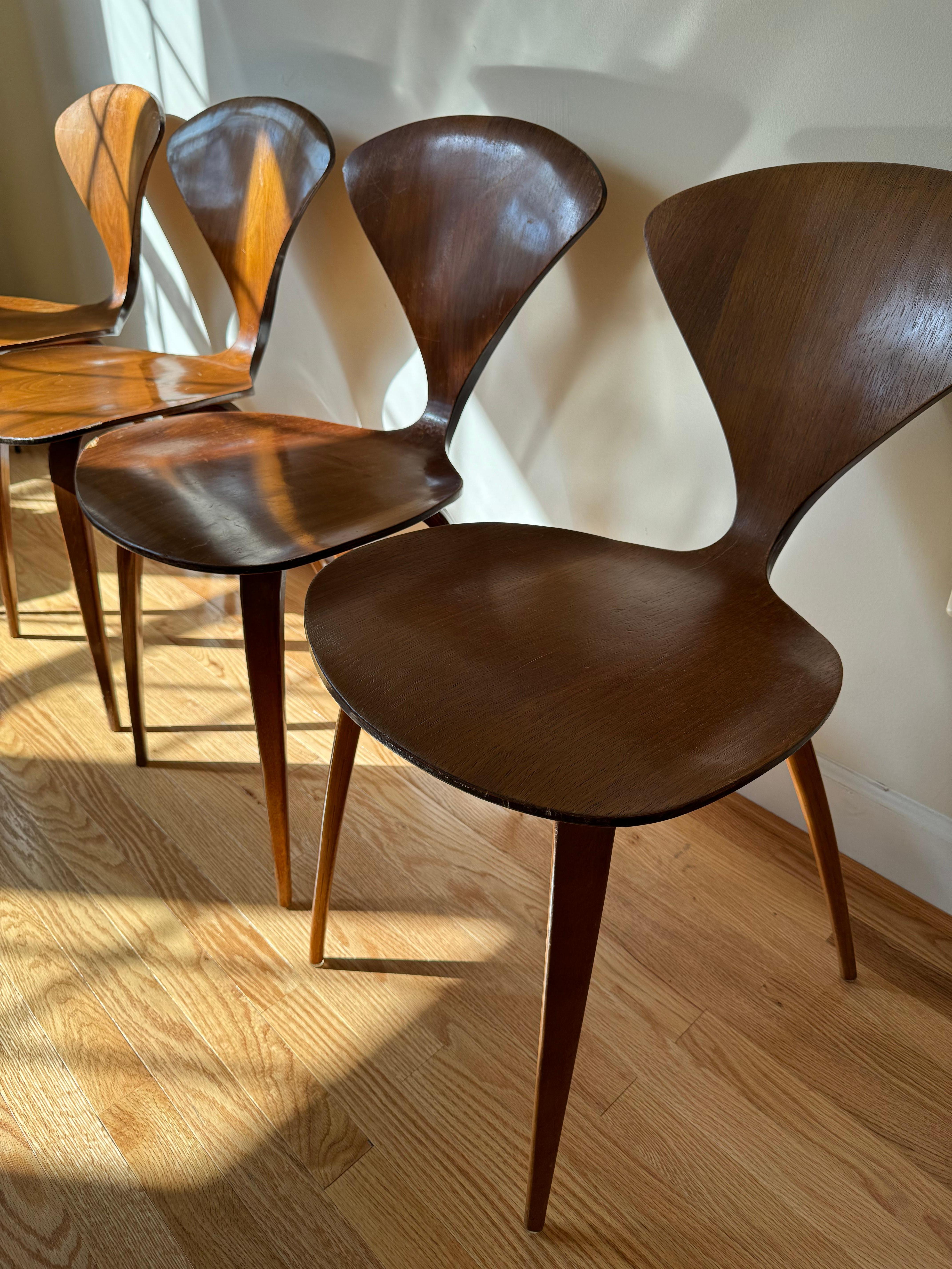 Bentwood Cherner Side Chair by Norman Cherner for Plycraft For Sale