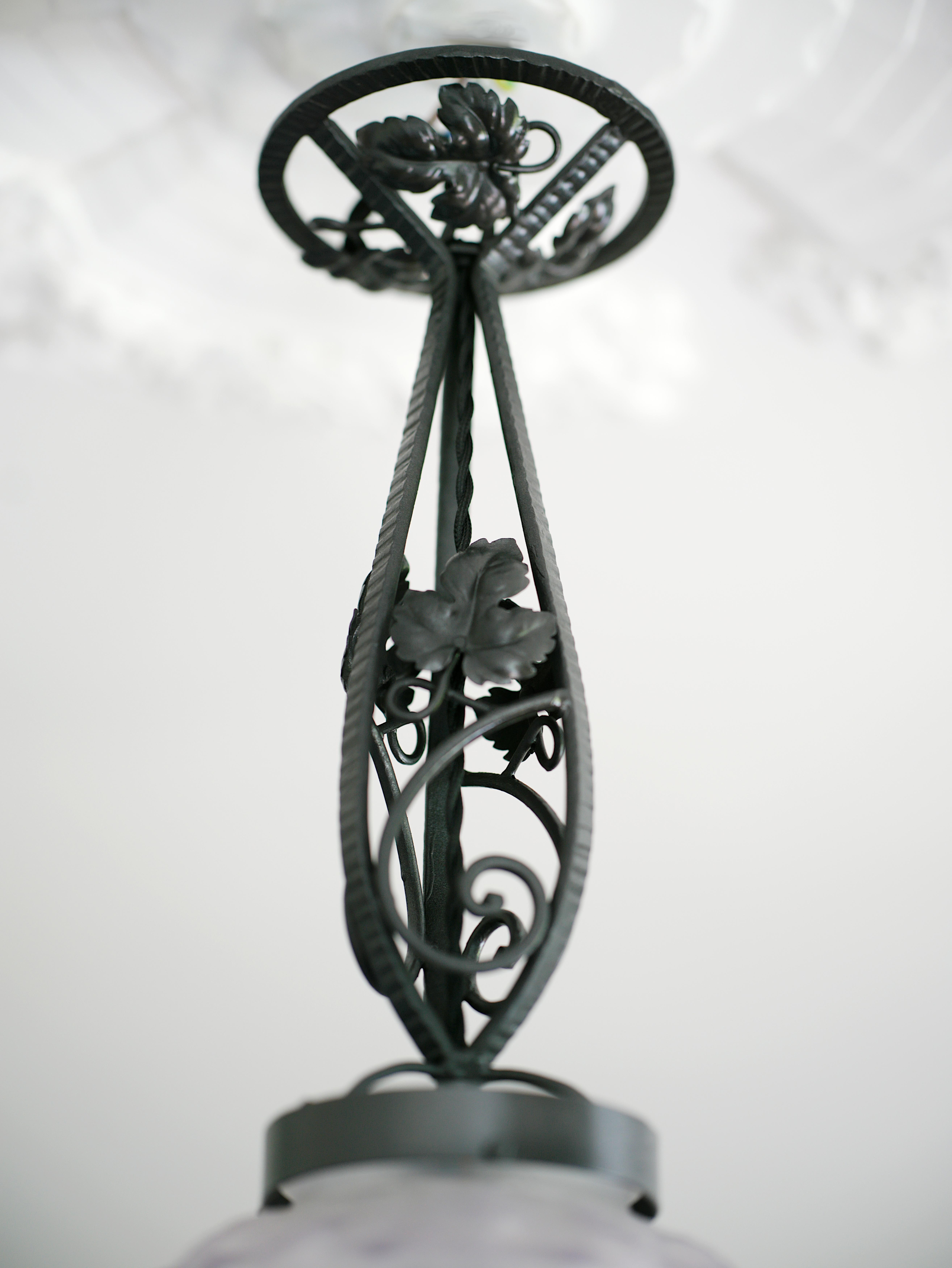 Cherrier & Besnus, plafoniera francese in stile Art Déco, 1920 in vendita 3
