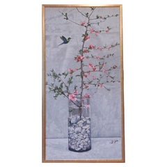 Cherry Blossom Acrylic on Canvas