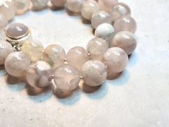 Cherry Blossom Agate Necklace