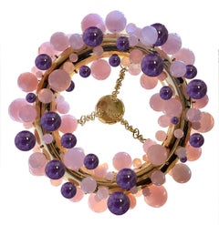 Bubble35 Rock Crystal Chandelier by Phoenix