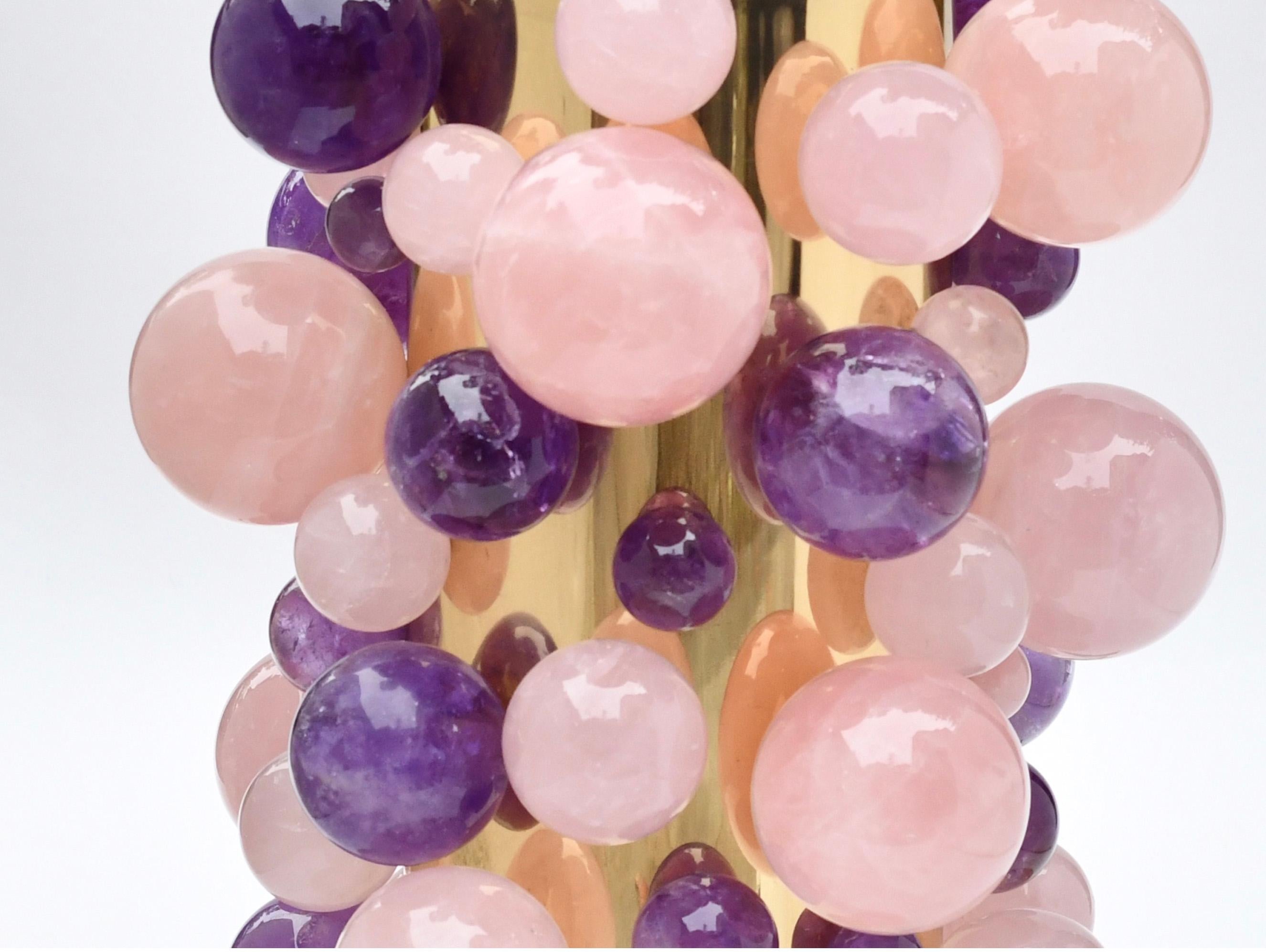 Lámparas de burbujas de cristal Cherry Blossom Rock by Phoenix Siglo XXI y contemporáneo en venta