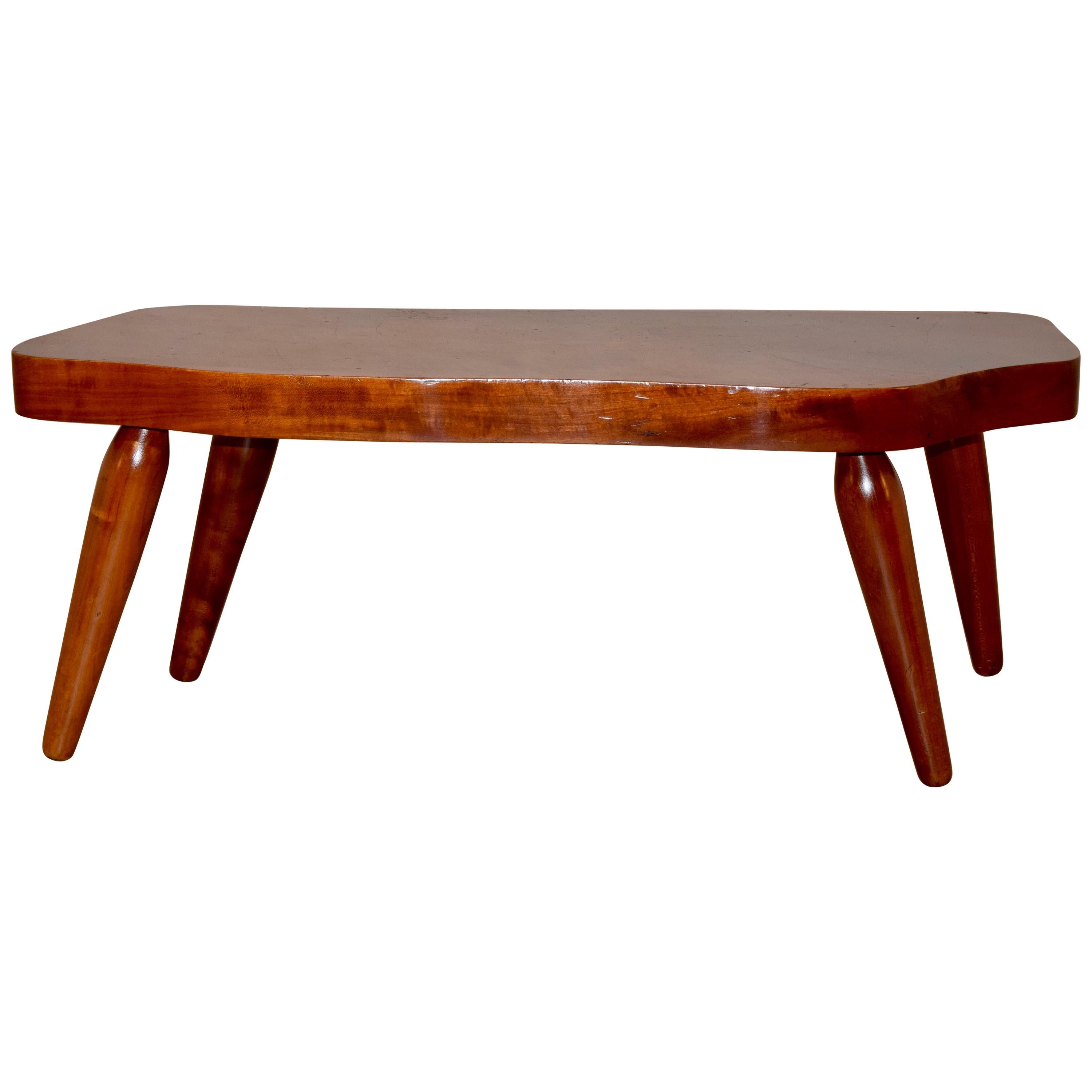 Cherry Cocktail Table, circa 1960 For Sale