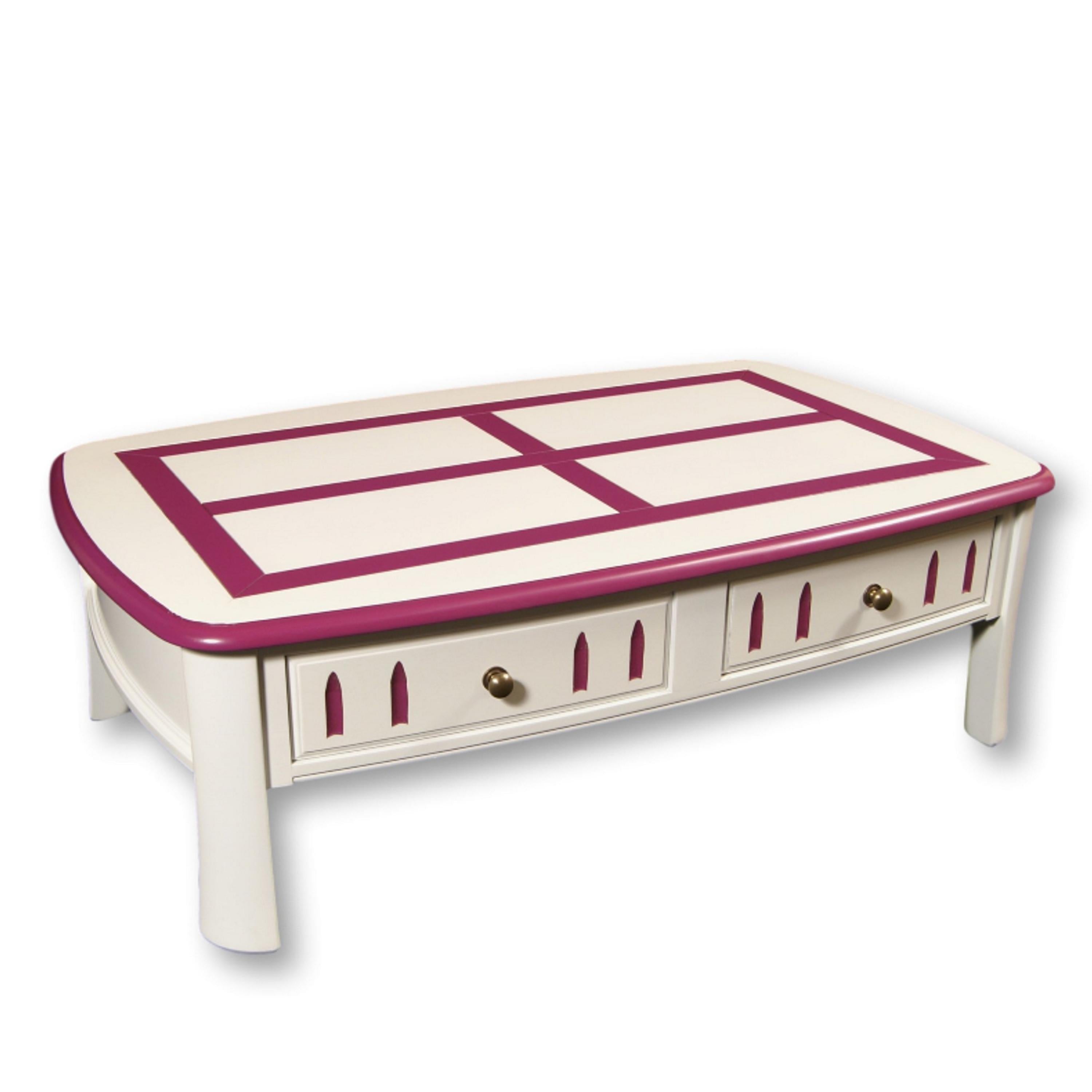 Table basse artisanale en cerisier de style campagnard français en vente 3