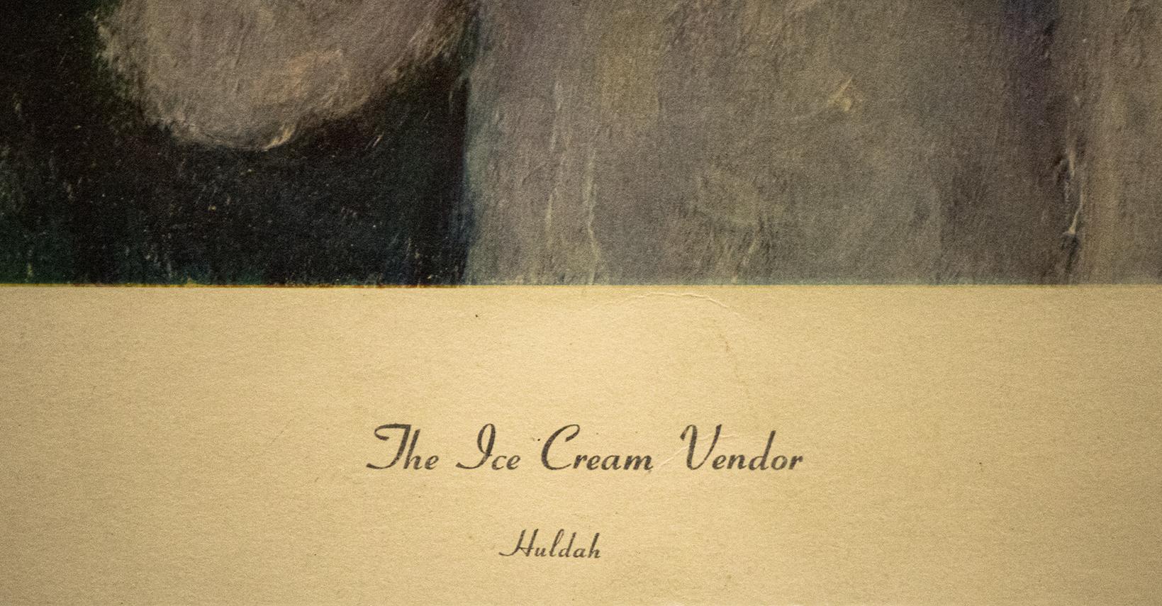 „The Ice Cream Vendor“ Druck veröffentlicht von der New York Graphic Society  im Angebot 1