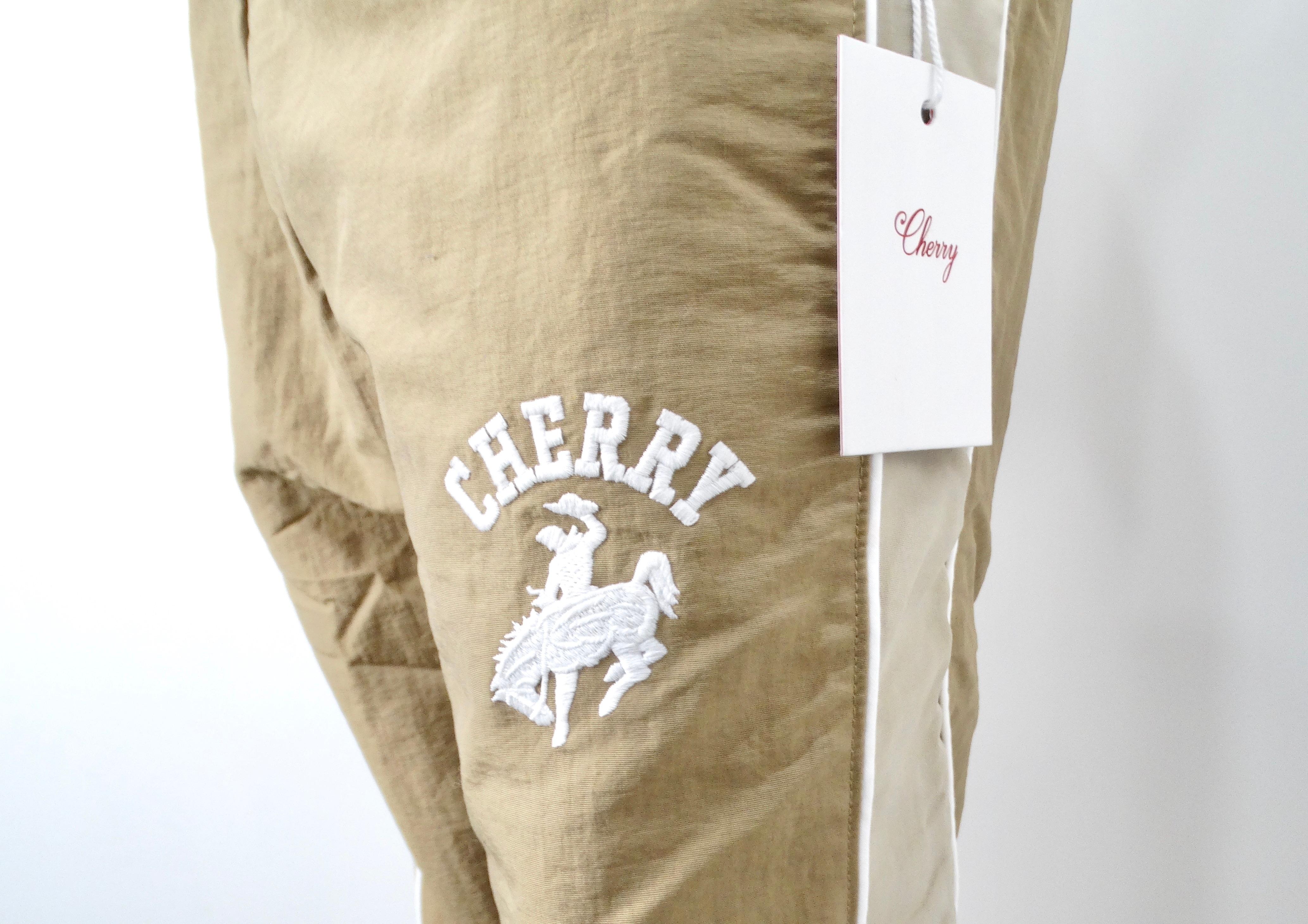 Brown Cherry LA Western Khaki Track Pants For Sale