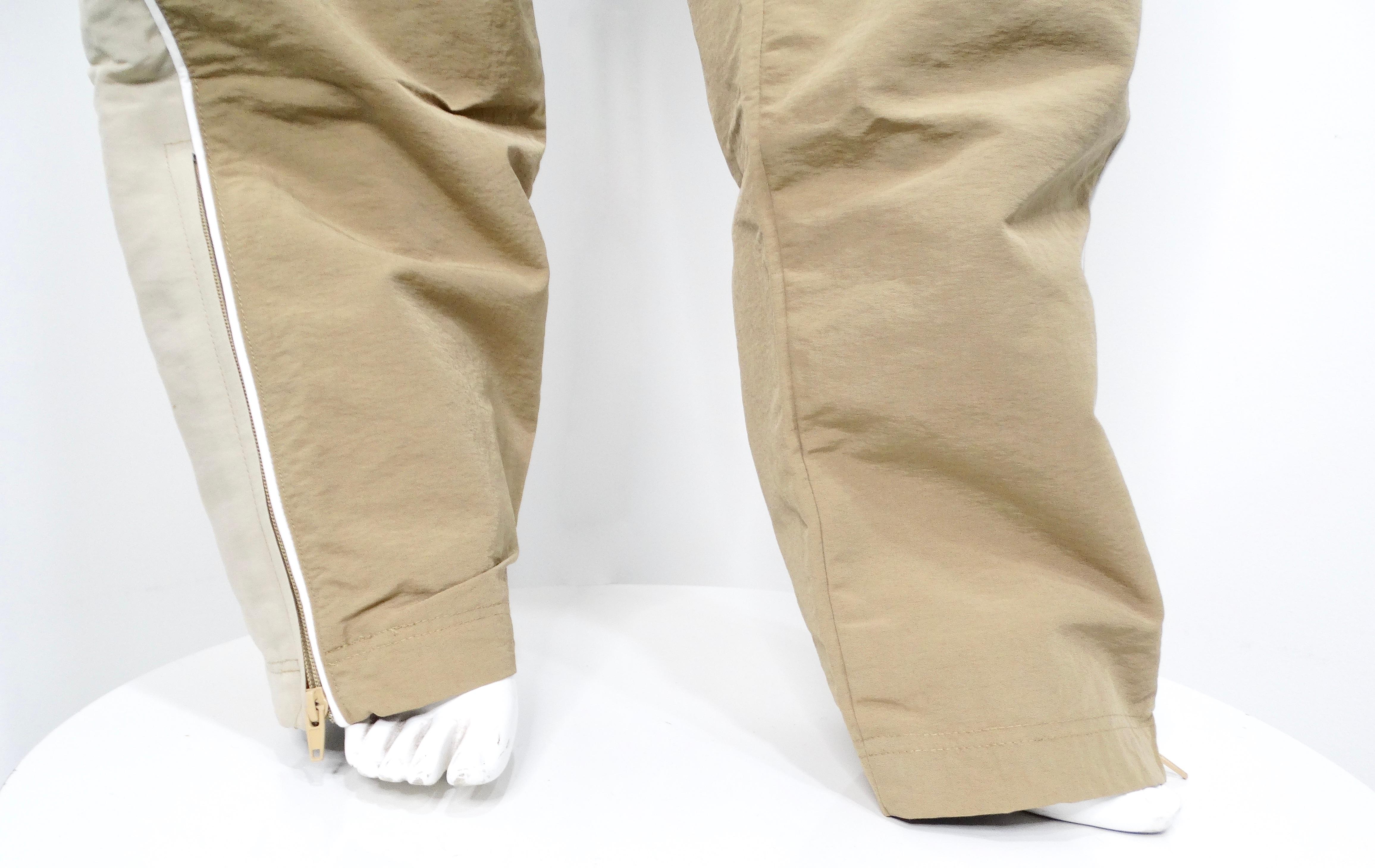 Women's or Men's Cherry LA Western Khaki Track Pants For Sale