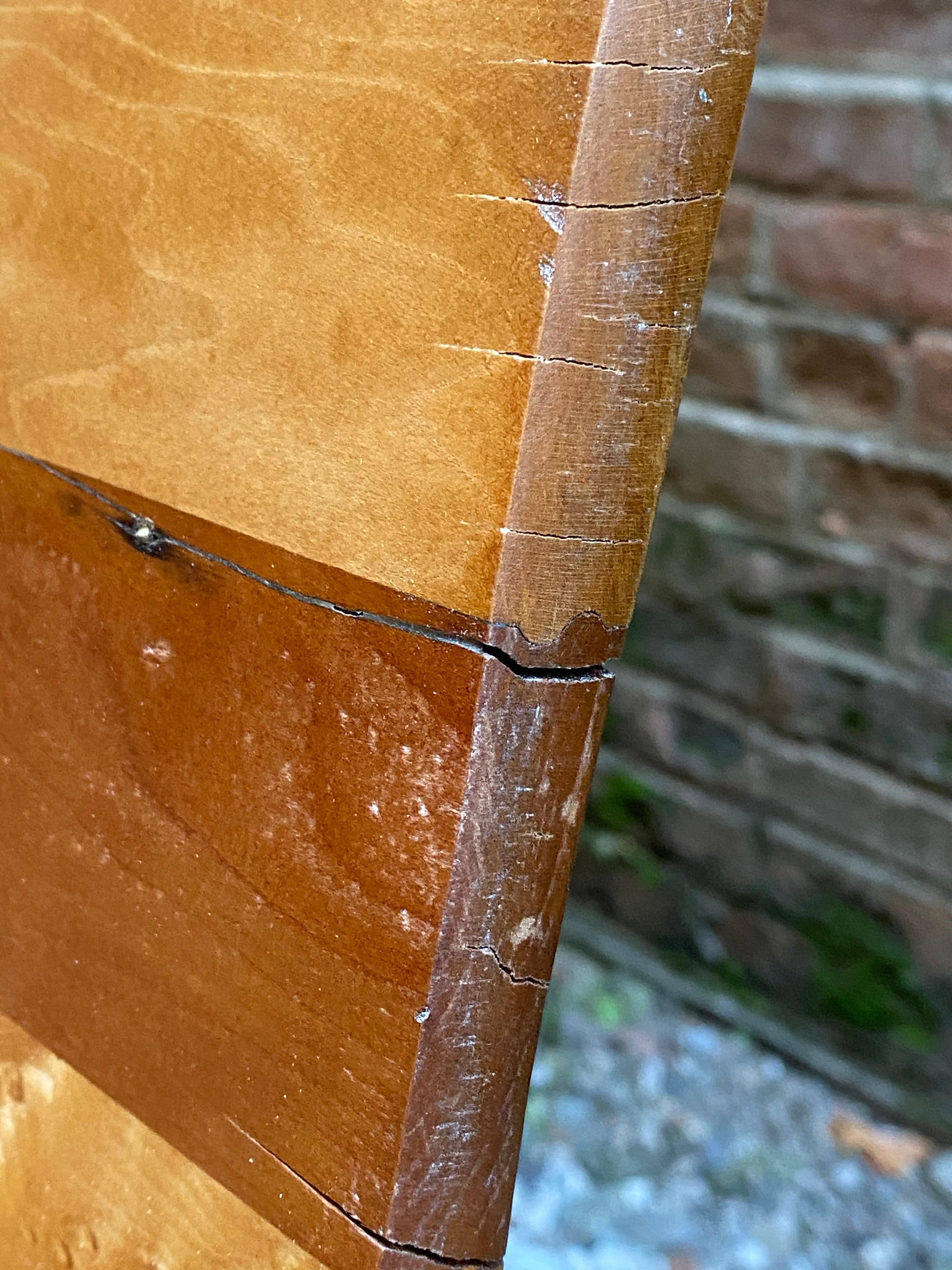 Cherry, Maple and Iron Depot Bench 10