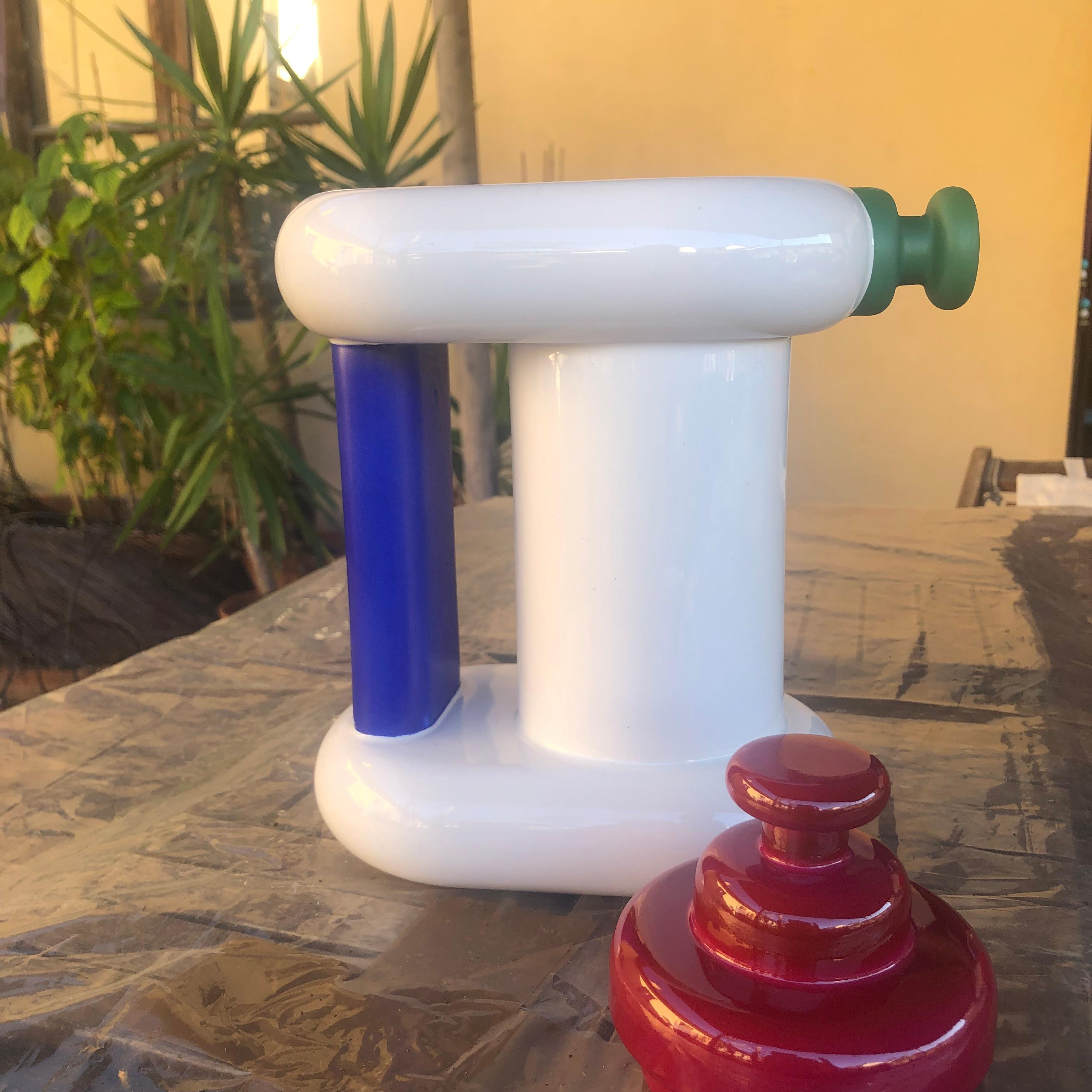 Tetera Modelo Cereza de Ettore Sottsass para Alessio Sarri Editions Italiano en venta