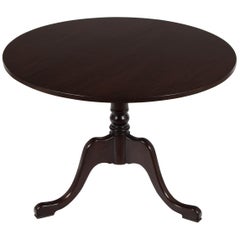 Cherry Round Tilt-Top Wine Tasting Table