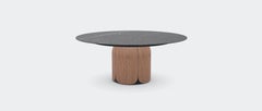 Cherry Sepia Nero Marquina Bloom Dining Table by Milla & Milli