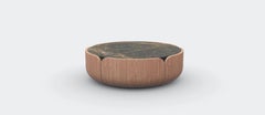 Cherry Sepia Picasso Green Bloom Coffee Table L by Milla & Milli