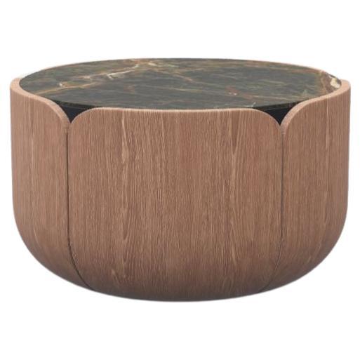 Cherry Sepia Picasso Green Bloom Coffee Table M by Milla & Milli For Sale