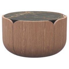 Cherry Sepia Picasso Green Bloom Coffee Table M by Milla & Milli