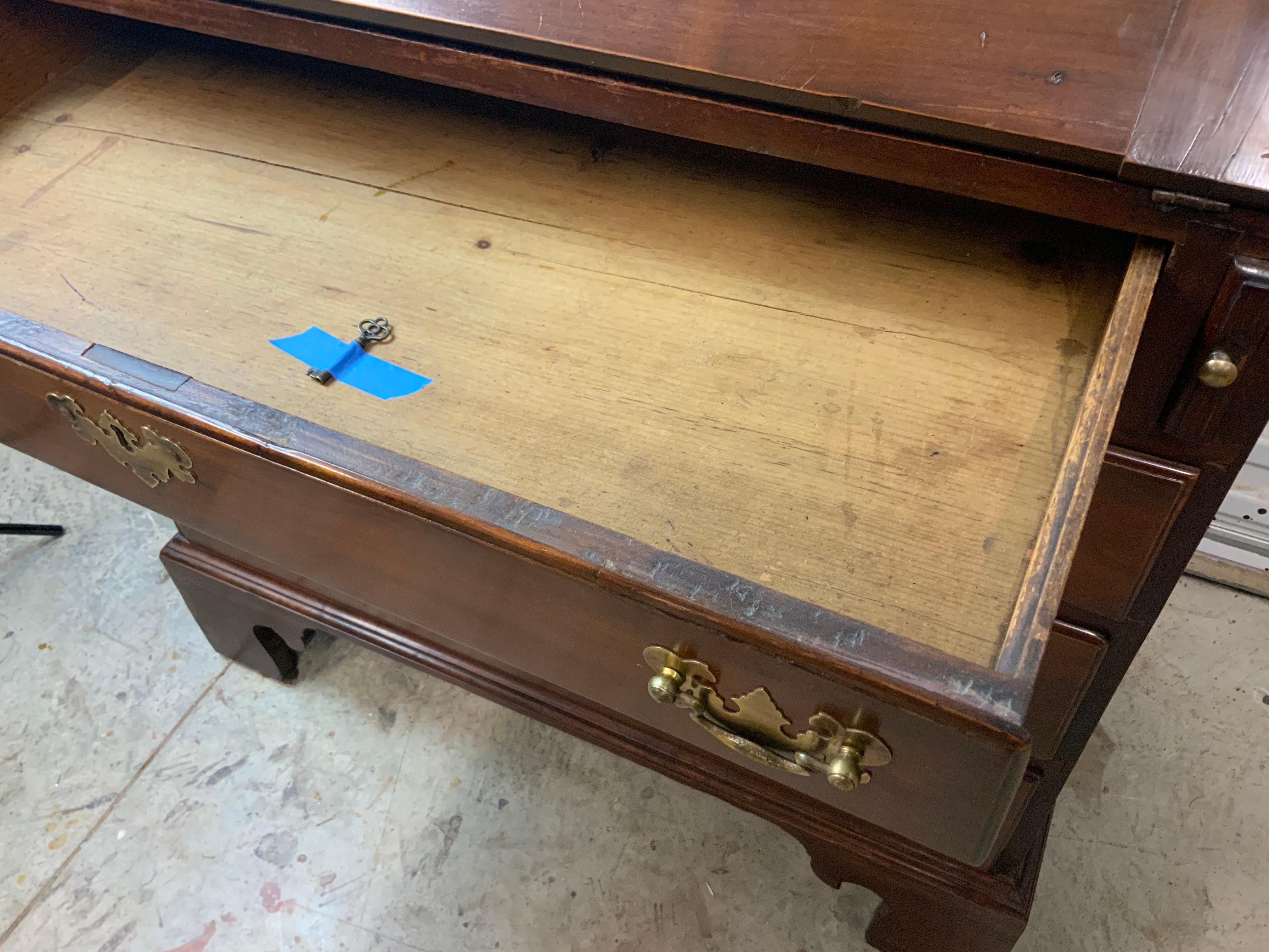 Cherry Slant Front Desk For Sale 5