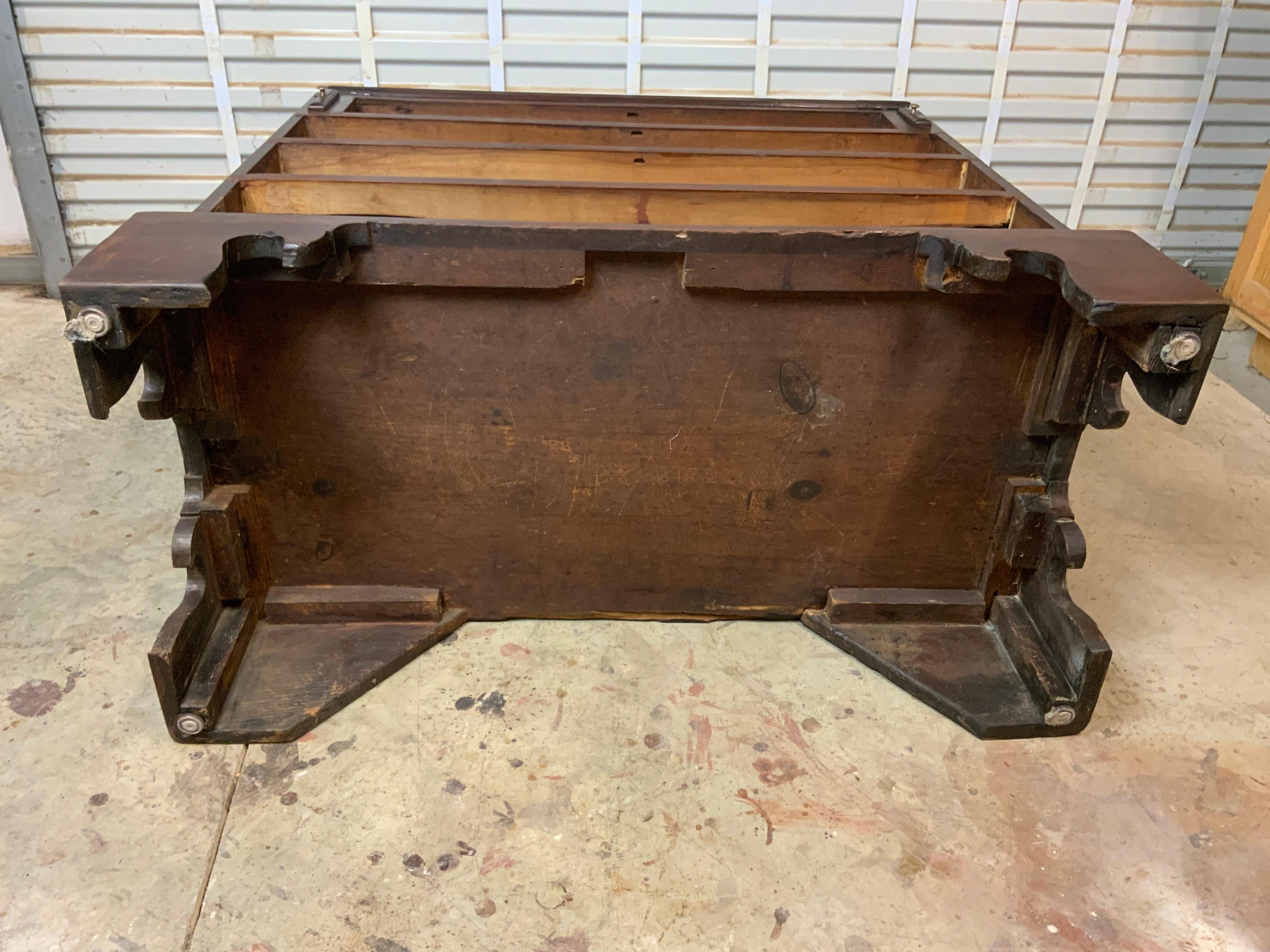 Cherry Slant Front Desk For Sale 8