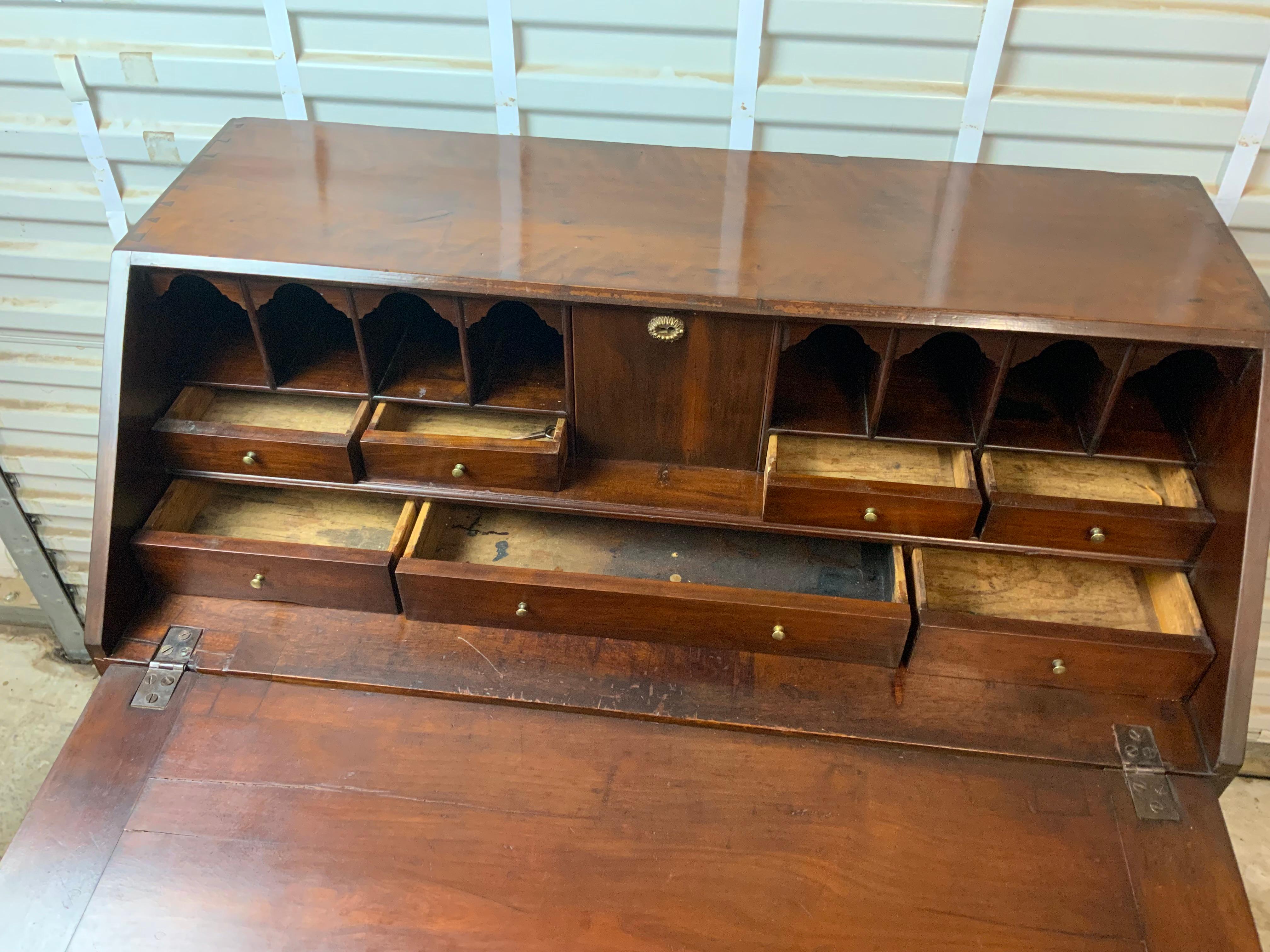Cherry Slant Front Desk For Sale 2