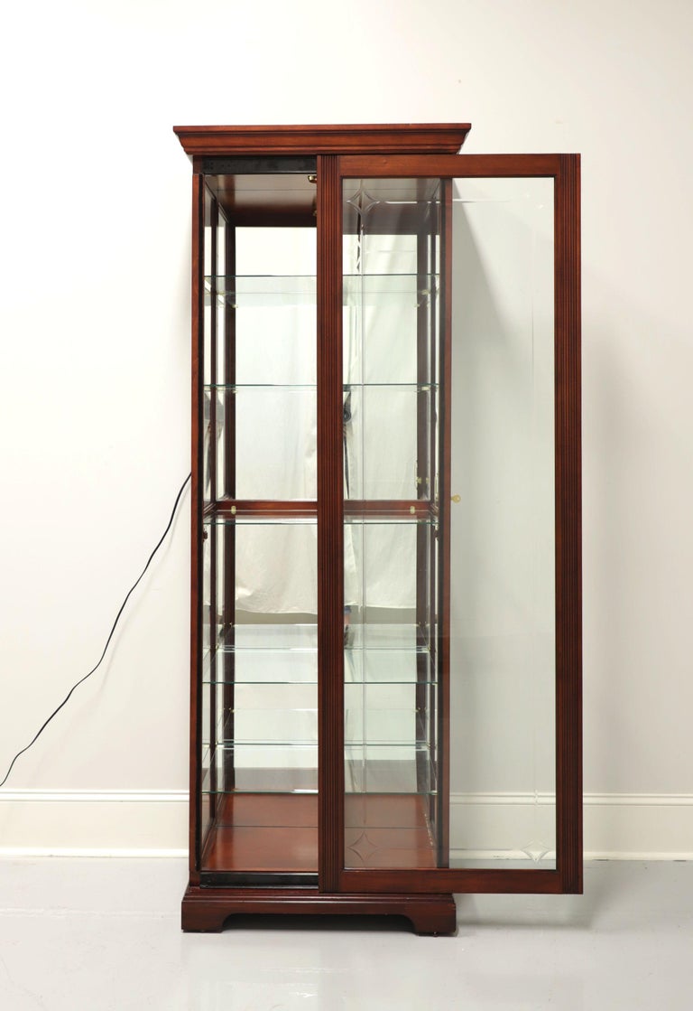 Cherry Traditional Style Curio by Home Meridian at 1stDibs