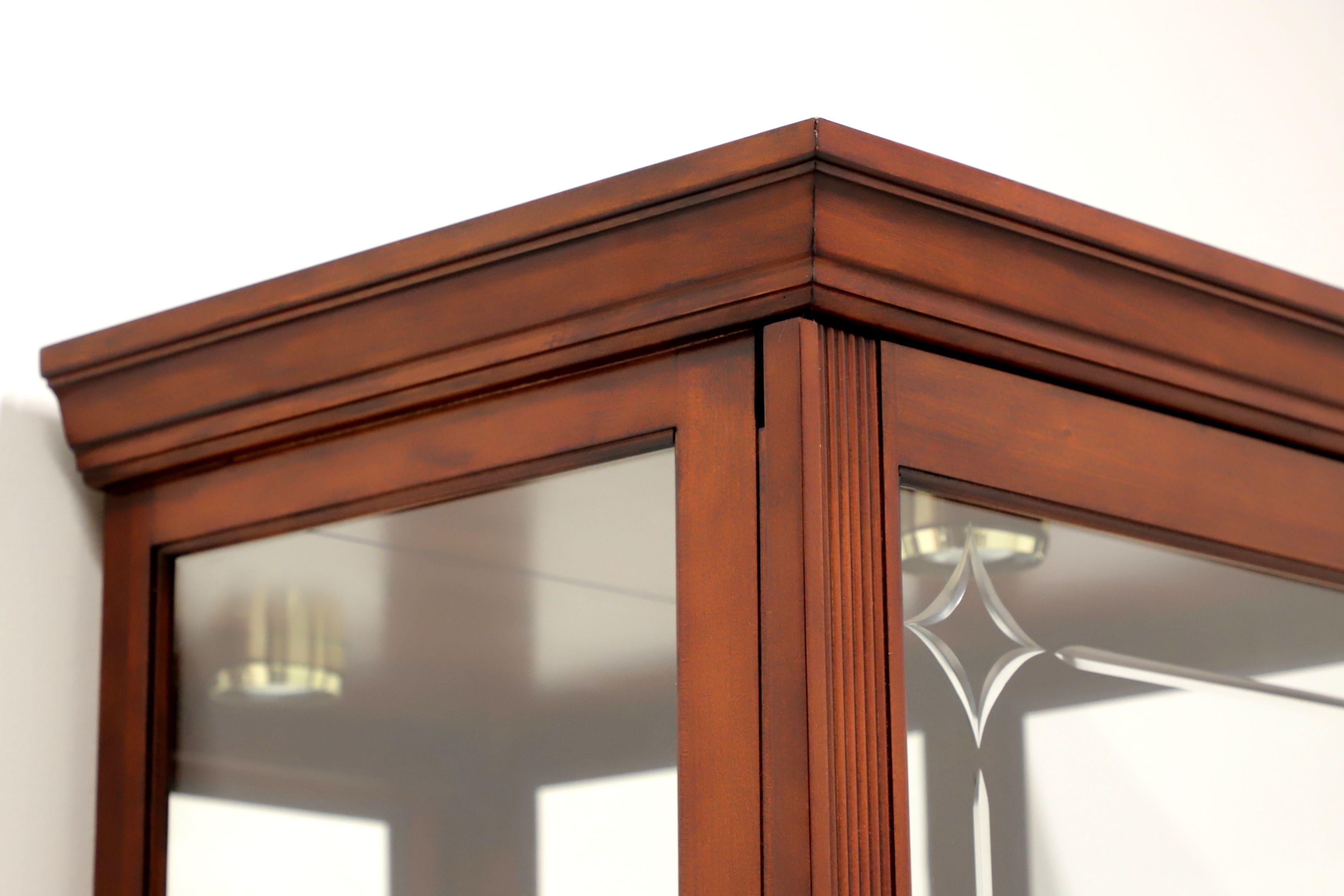 Chinese Cherry Traditional Style Curio Cabinet by Home Meridian