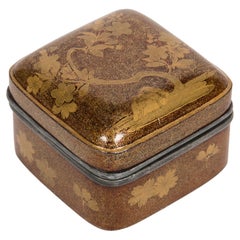 Japanese lacquered Cherry Tree Kobako