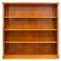 Bibliothèque en bois de cerisier