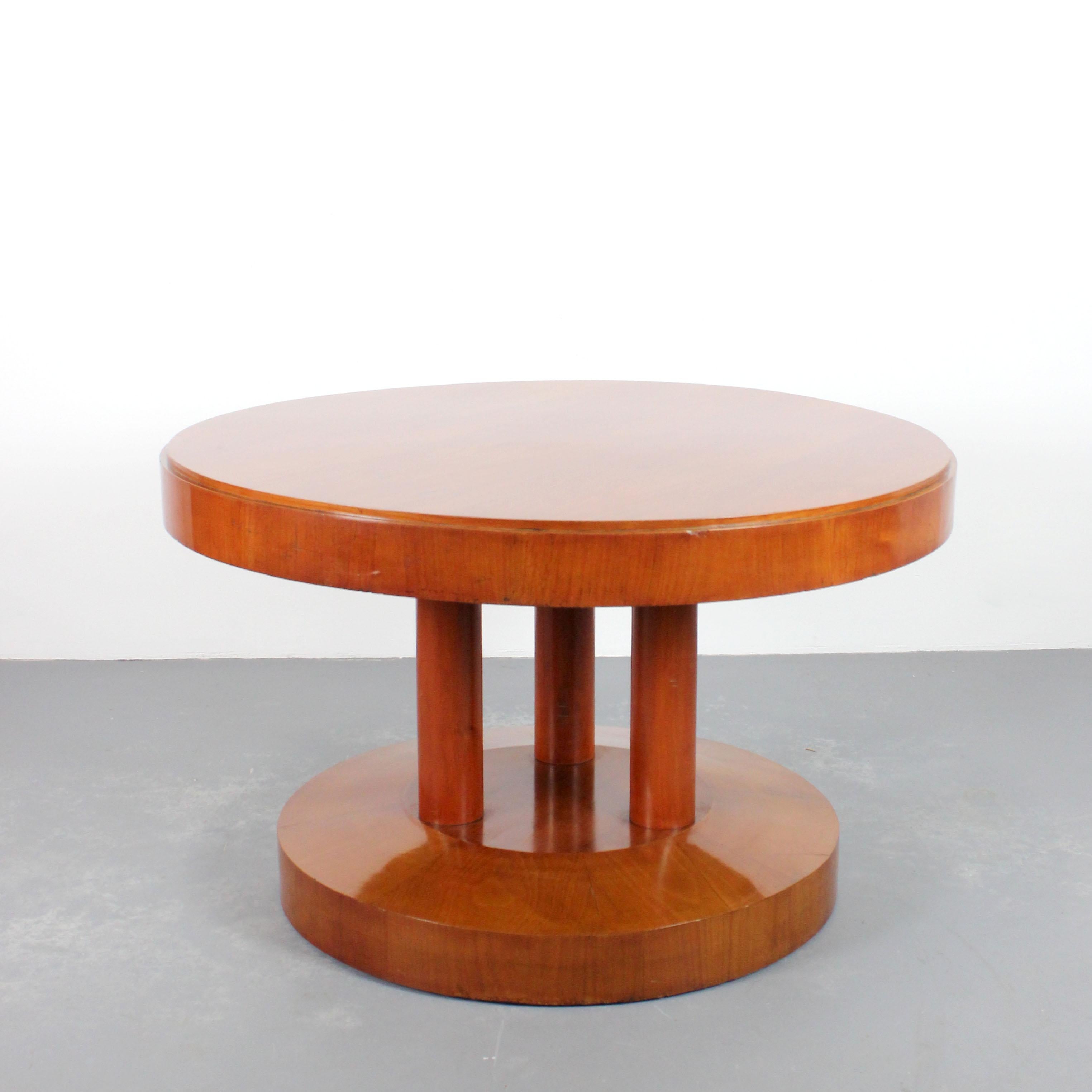 Cherry wood coffee table - Art Deco - c. 1920 Español en venta