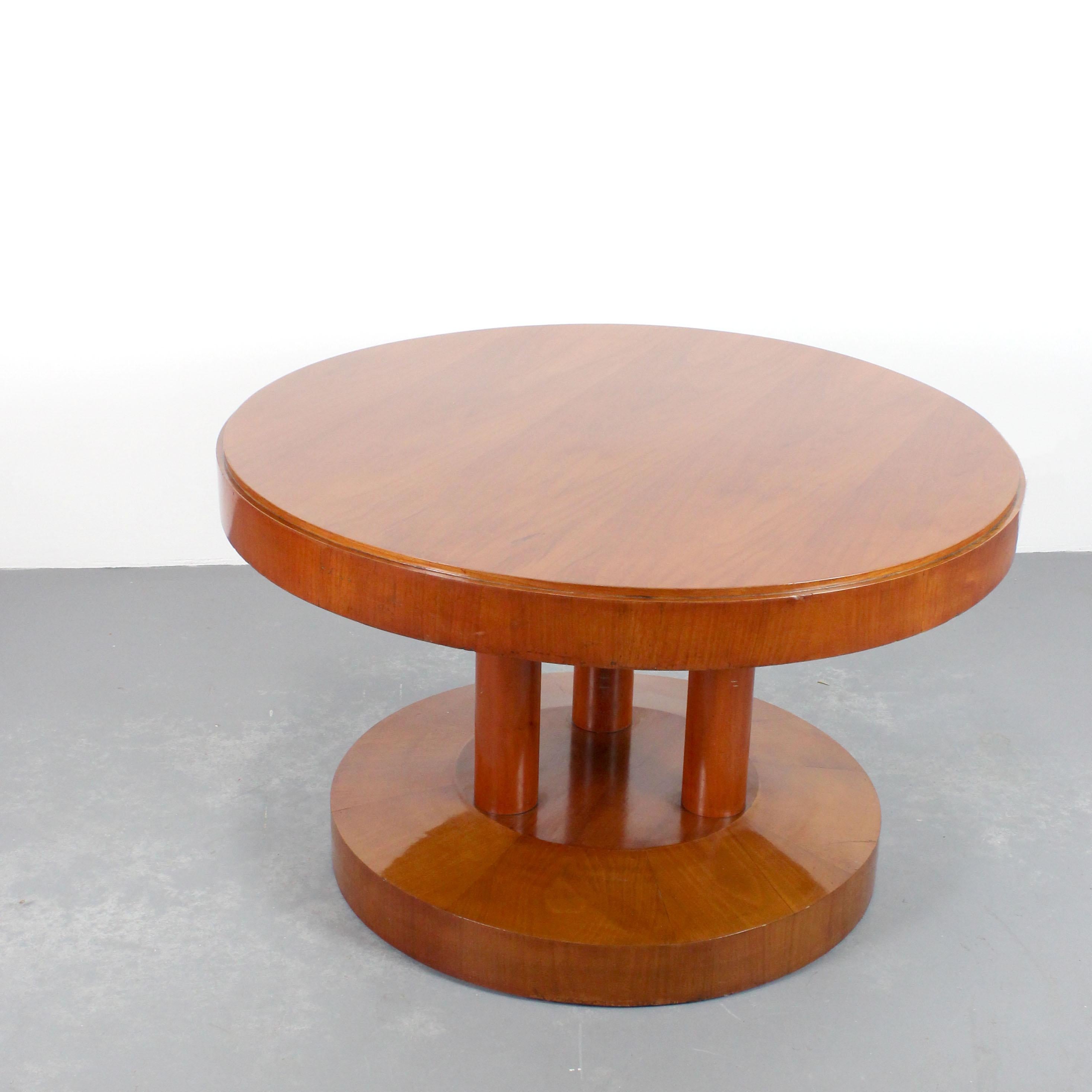 Cherry wood coffee table - Art Deco - c. 1920 en Bueno estado para la venta en Madrid, España