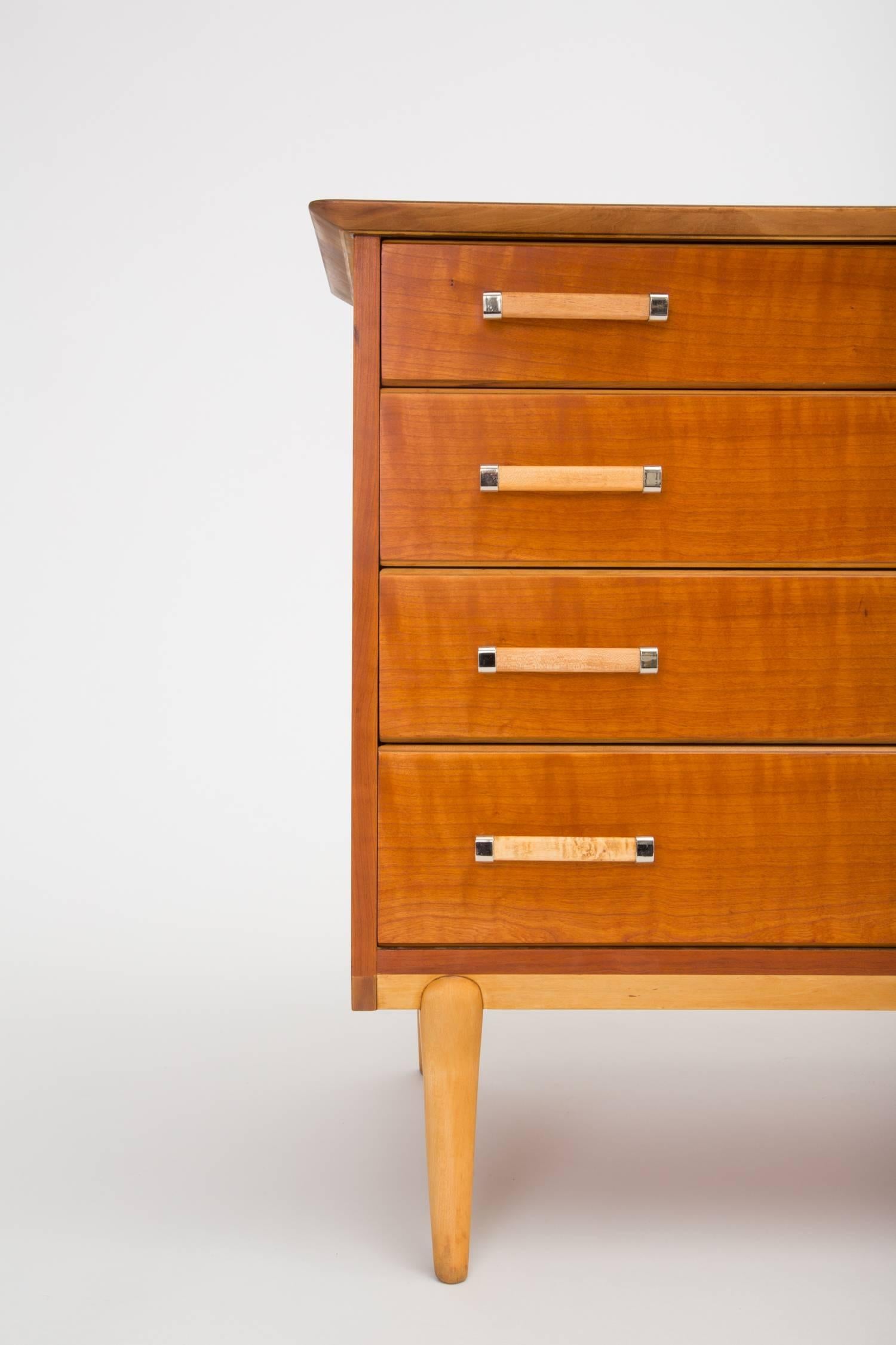 Cherrywood Dresser by Renzo Rutili for Johnson Furniture 3