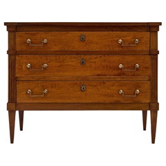 Antique Cherry Wood Louis XVI Chest