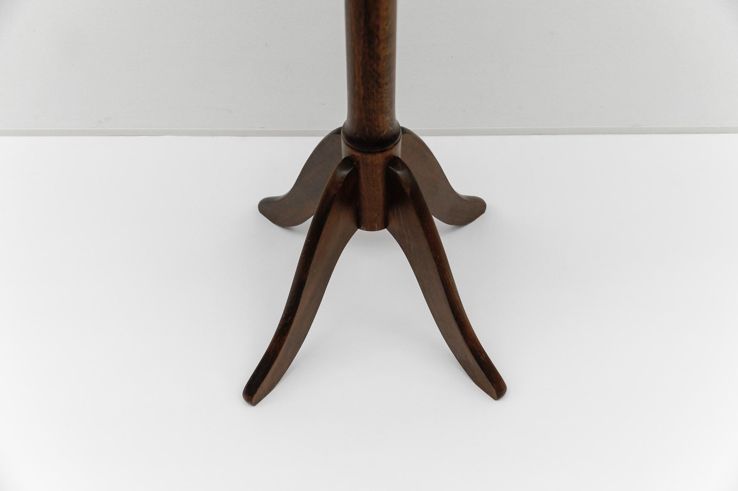 Cherry wood music stand Art Deco style France 1950s Mid-Century Modern For Sale 6
