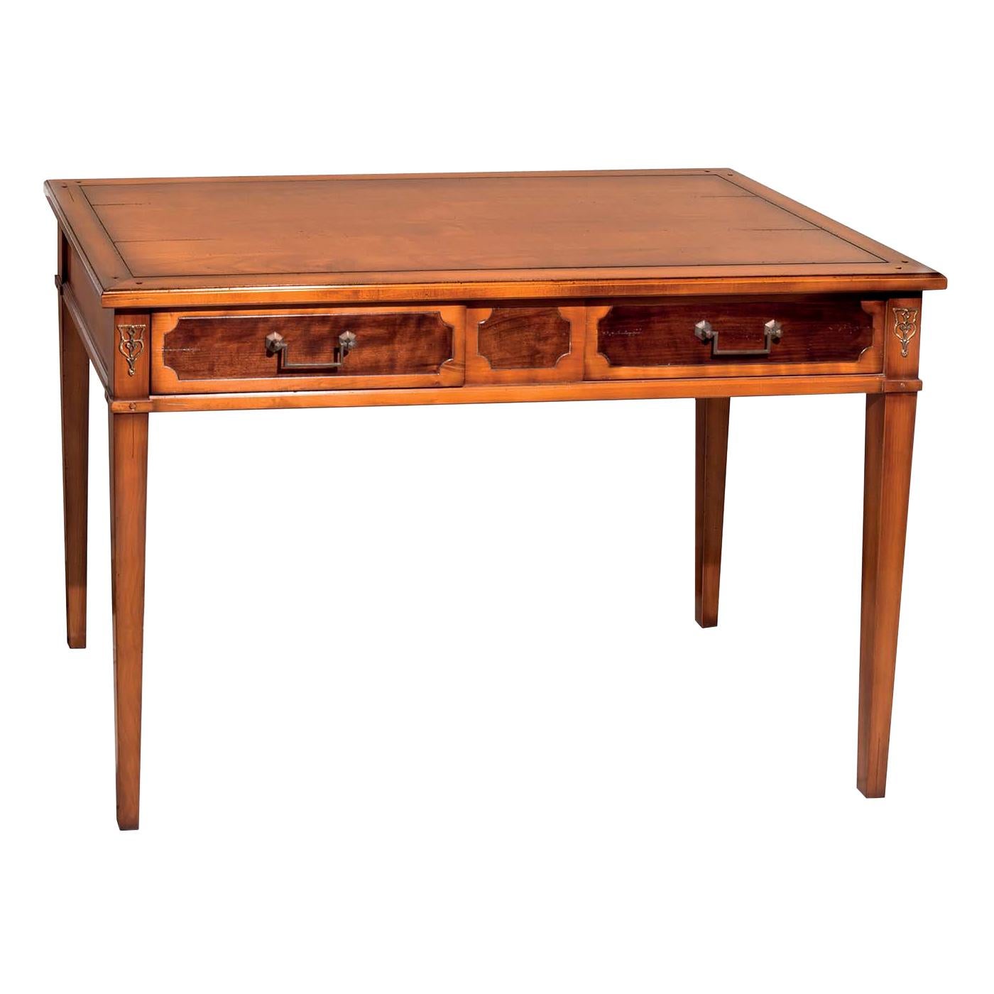 Cherry Wood Writing Desk For Sale
