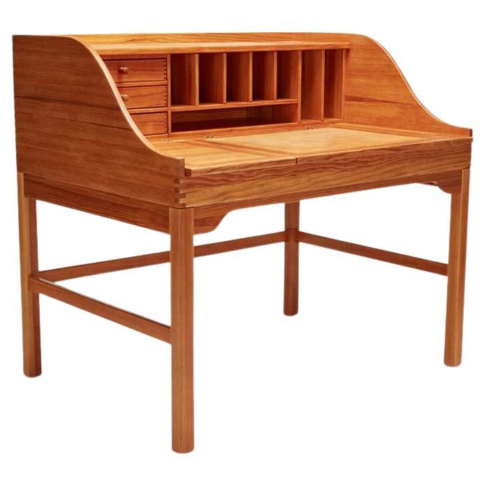 Cherry Writing Desk by Andreas Hansen For Sale