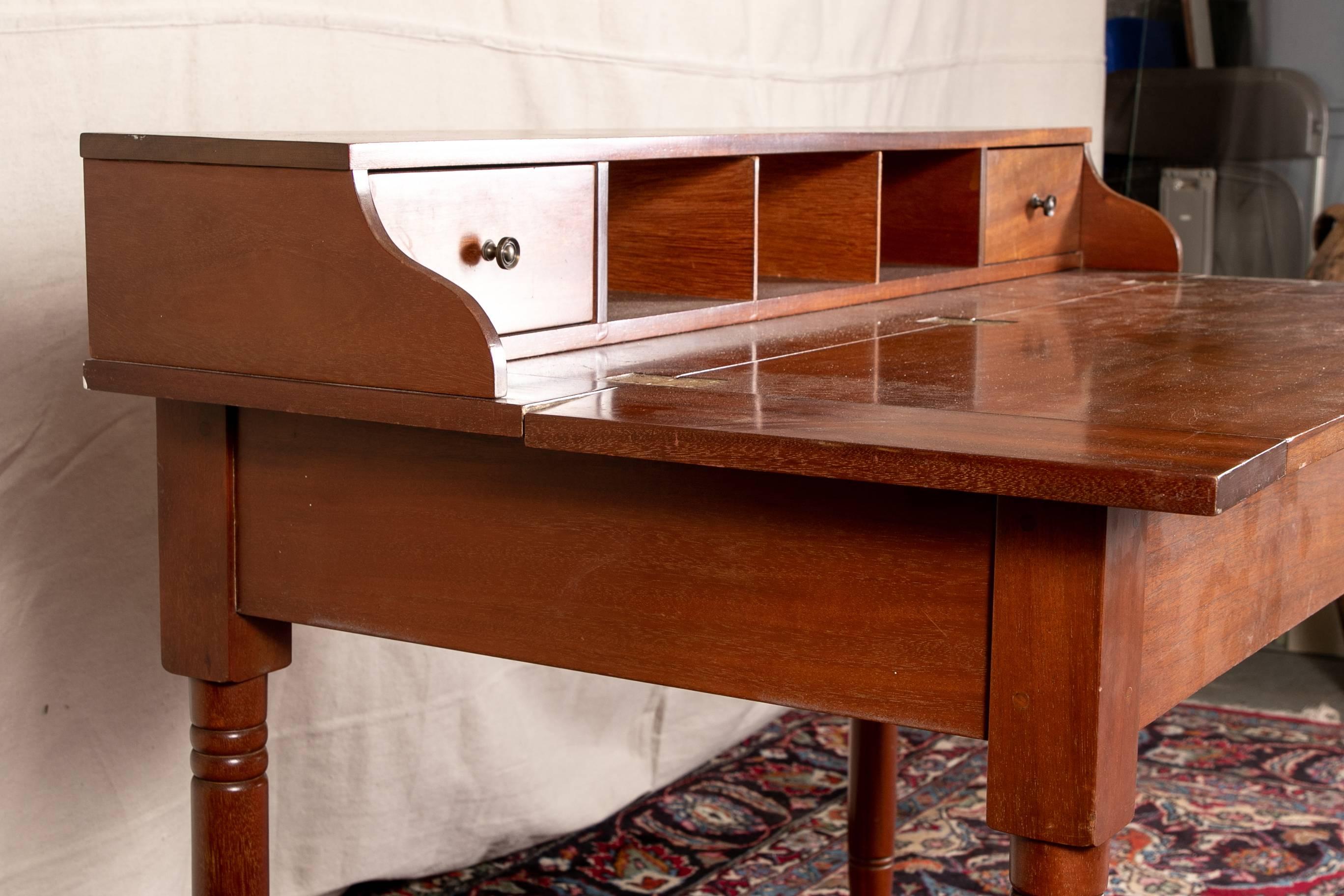 20th Century Cherry Writing Desk by Tradition House, Hanover, Pennsylvania