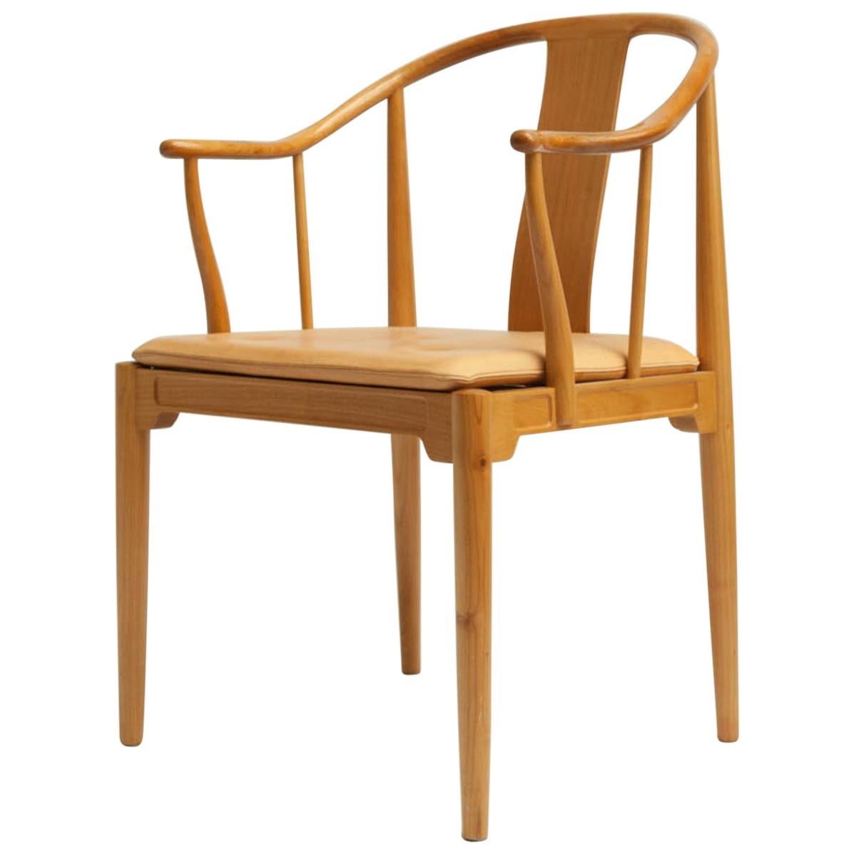 Cherrywood China Chair by Hans J. Wegner For Sale