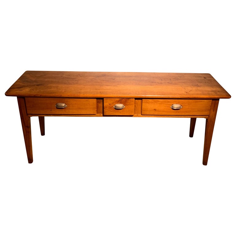 Cherrywood Dresser Base / Server For Sale at 1stdibs