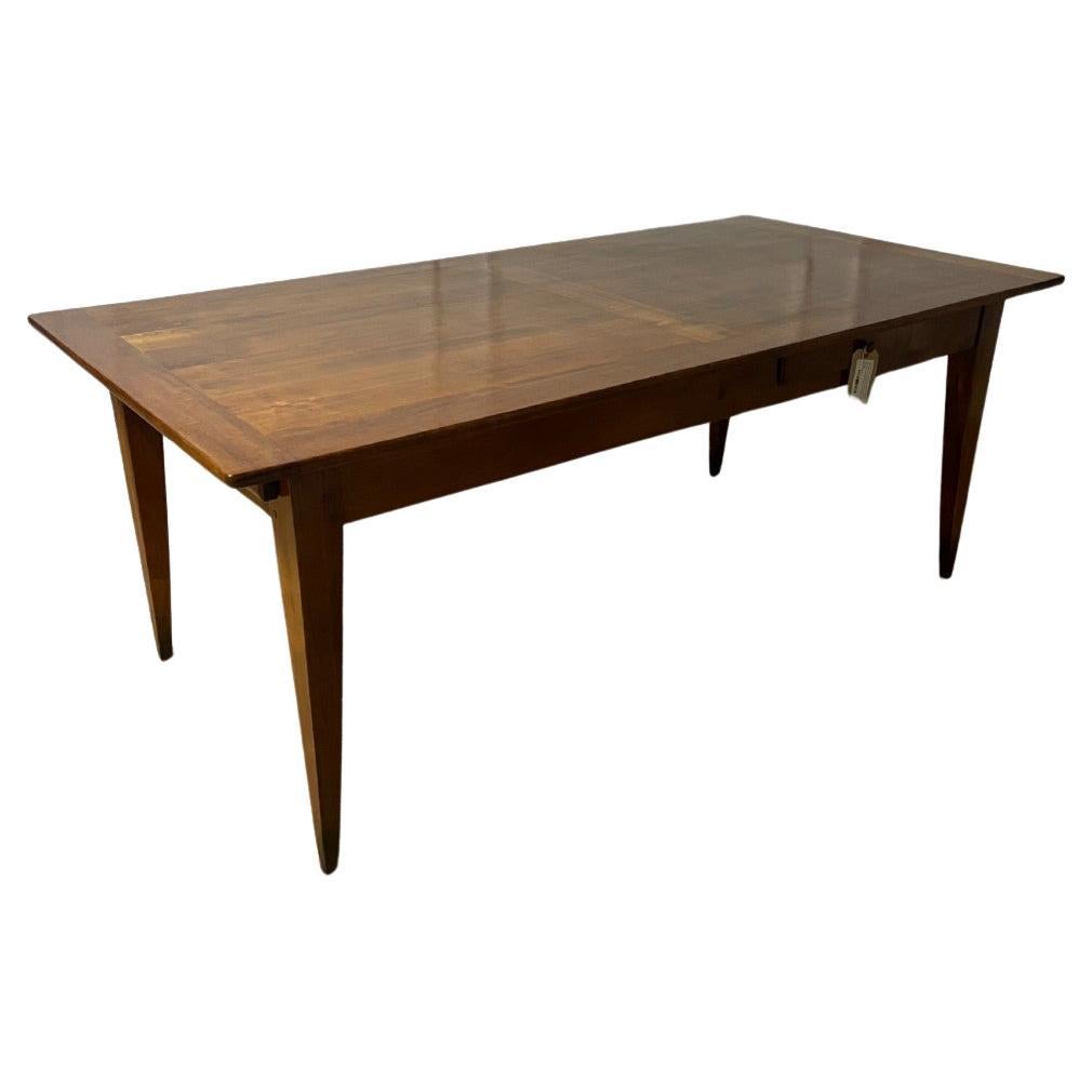 Cherrywood farmhouse table 6 / 8 seater  For Sale