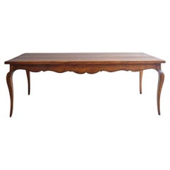 Cherrywood French Dining Table, circa 1880