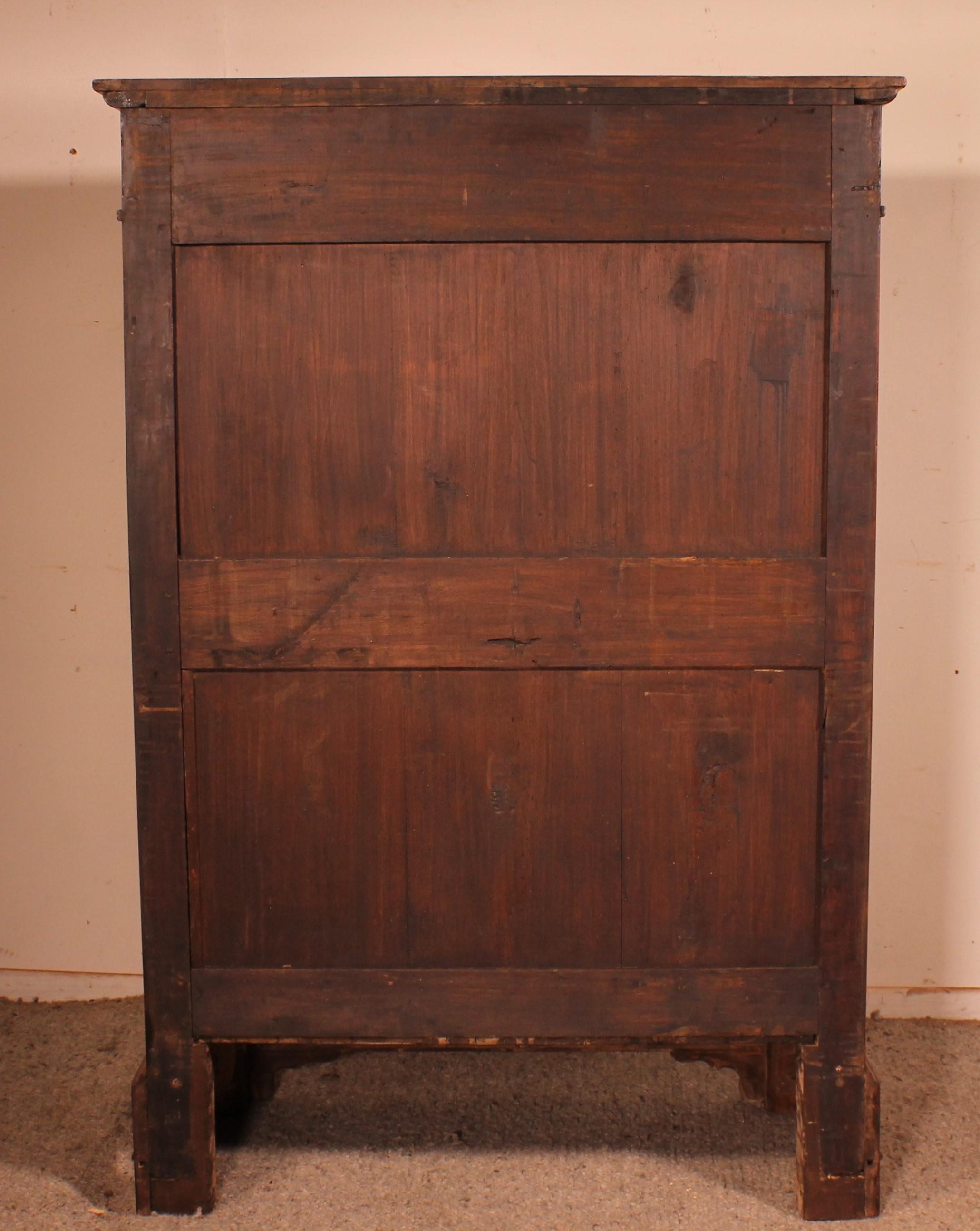 Cherrywood Secretary From The 19th Century -france For Sale 5