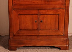 Cherrywood Secretary From The 19th Century -france