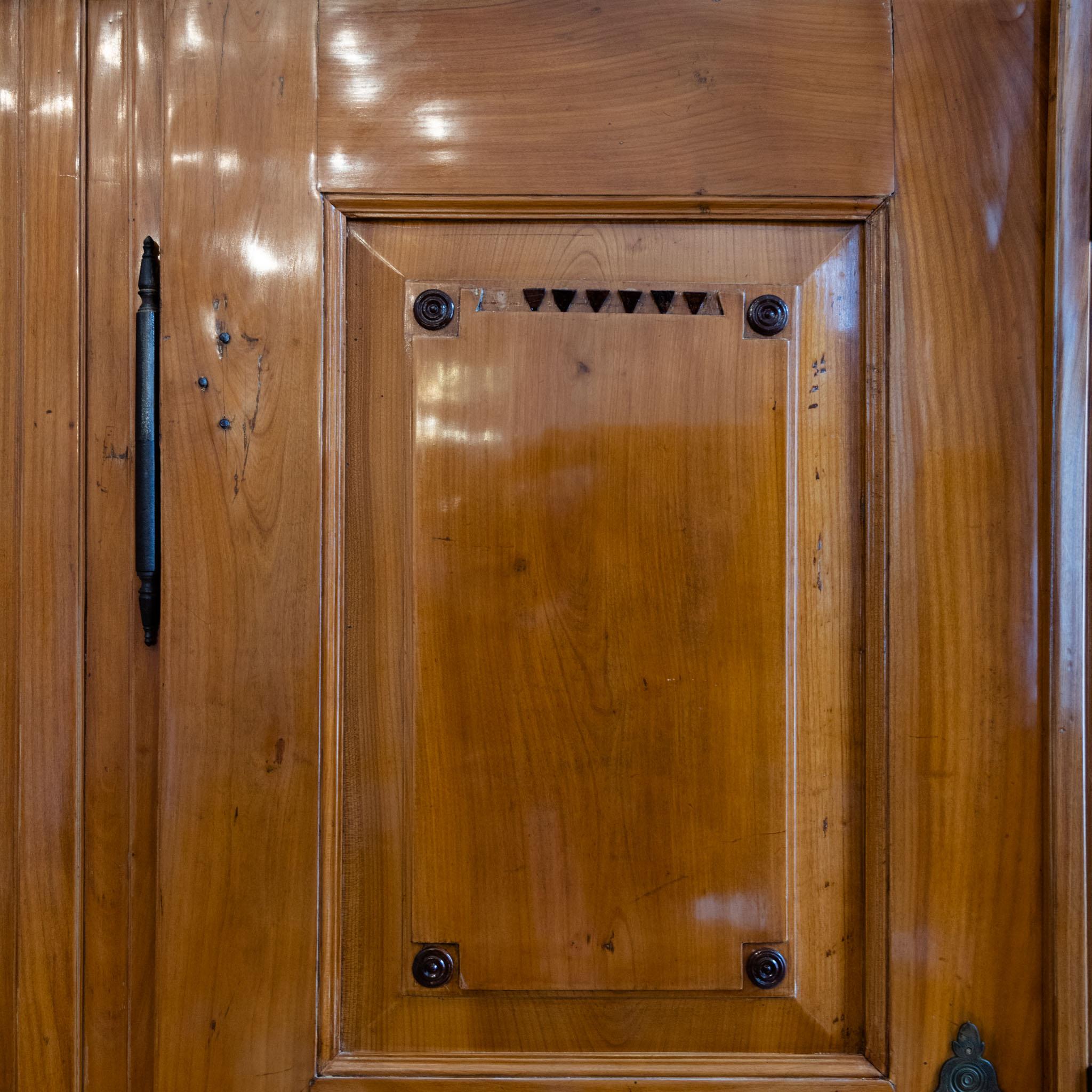 Cherrywood Wardrobe, Late 18th Century For Sale 6