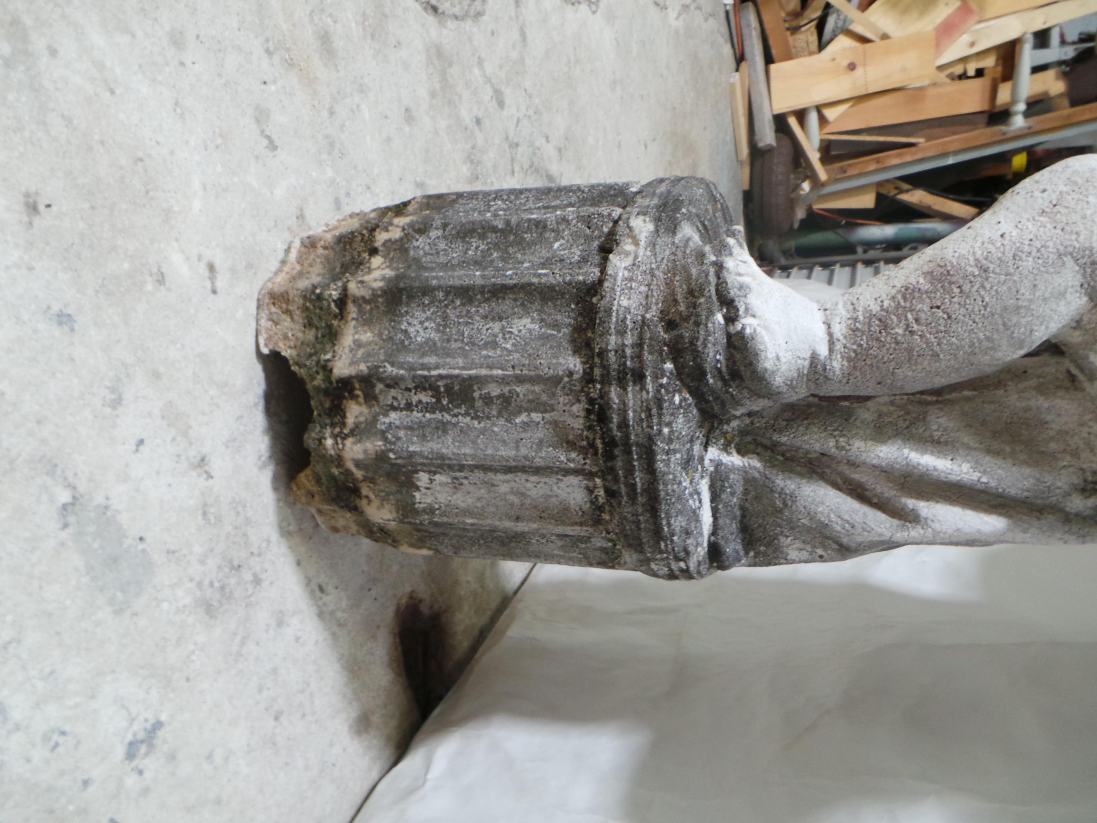Béton Bain d'oiseaux Cherub en vente