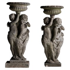 Cherub Jardinieres, France, circa 1950