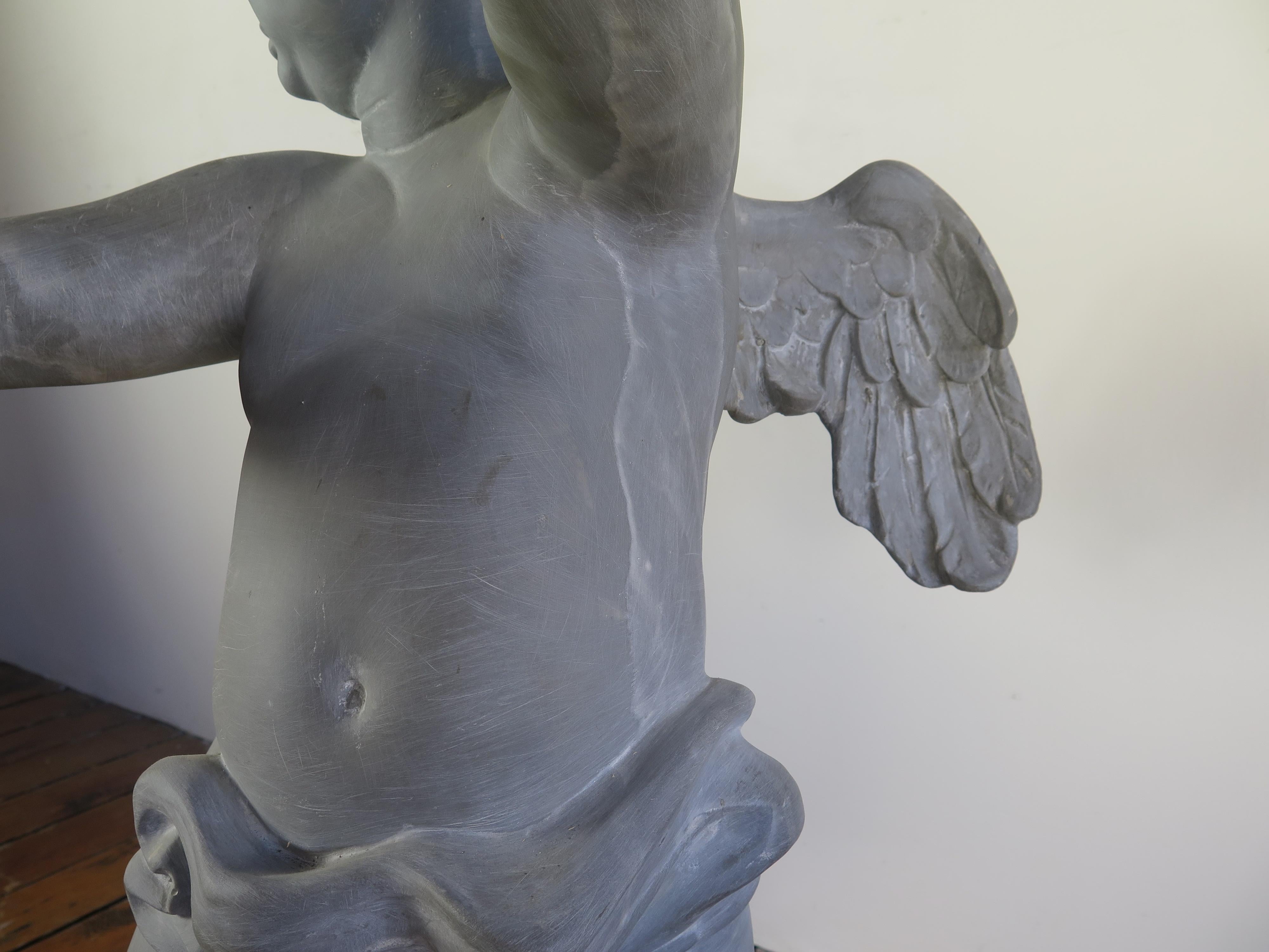 Contemporary Cherub Statue For Sale