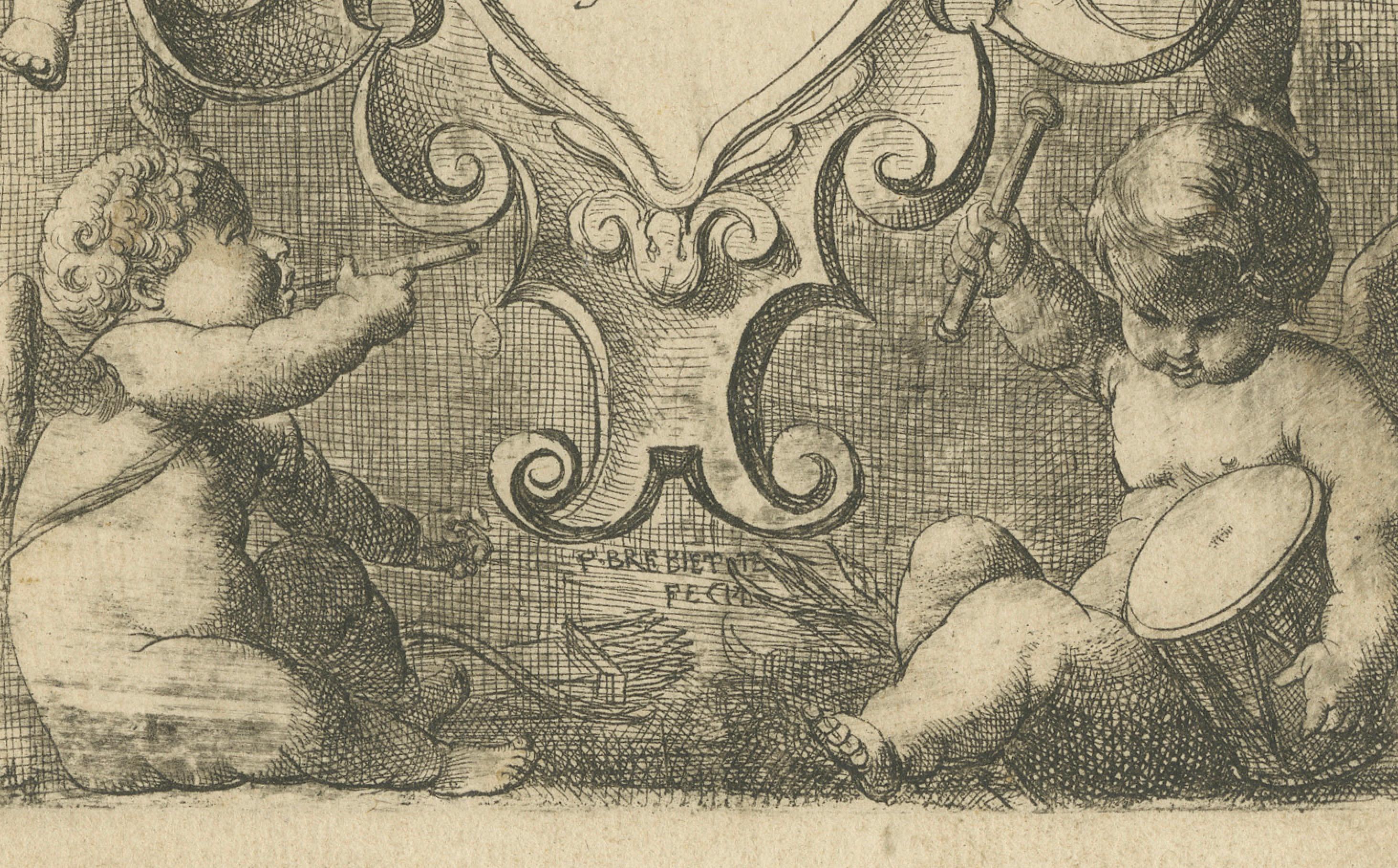 Cherubischer Unfug: Eine seltene Barocksammlung, um 1620 im Angebot 1