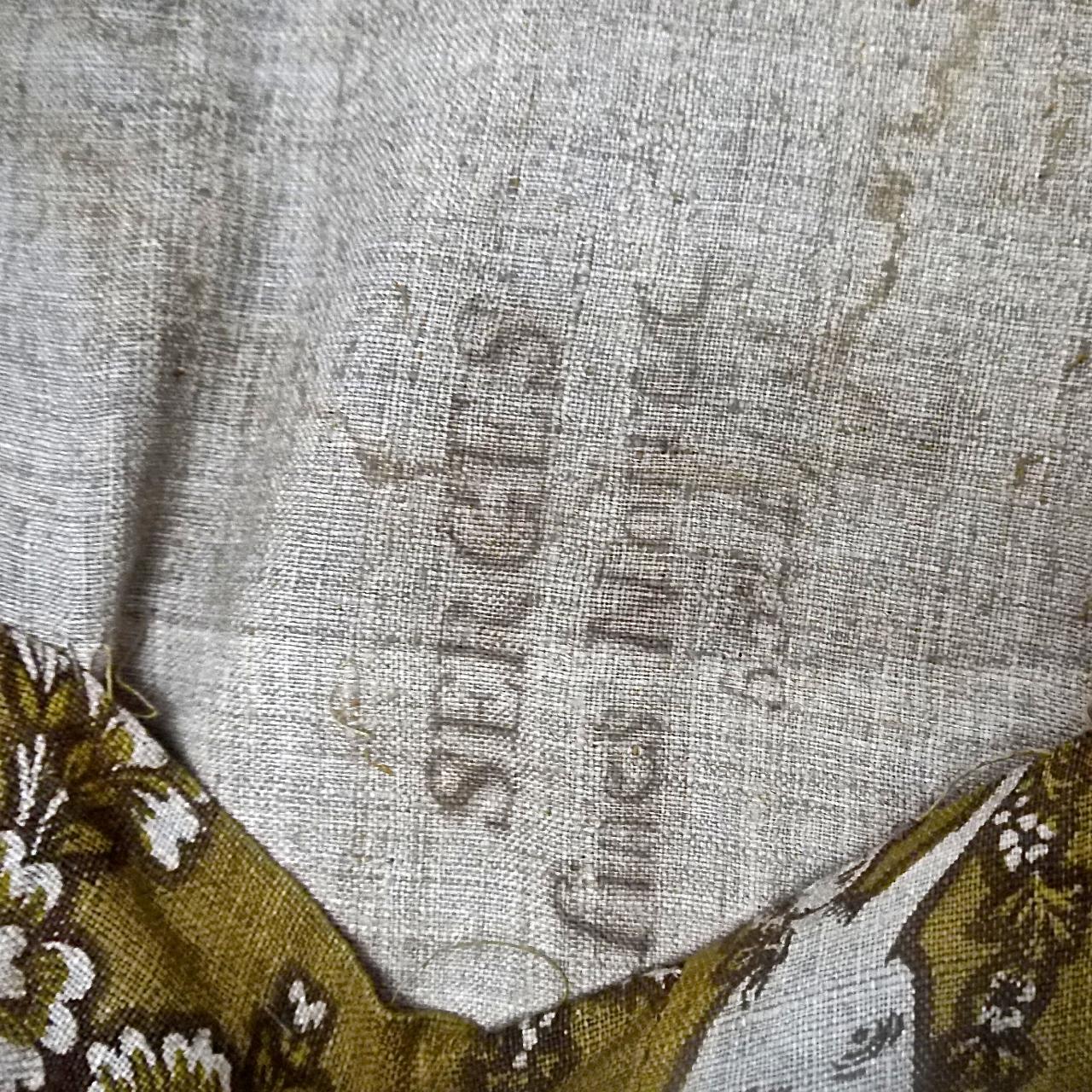 Linen Cherubs Toile Pelmet French, 18th Century For Sale