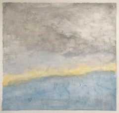 "Himmels- und Wolkenstudie", Contemporary, Abstrakt, Landschaft, Acrylmalerei, 2001